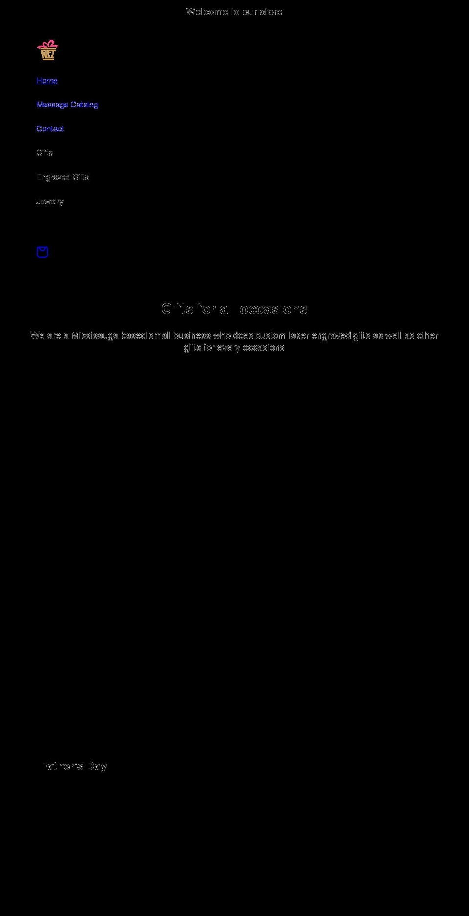 gift-villa.com shopify website screenshot