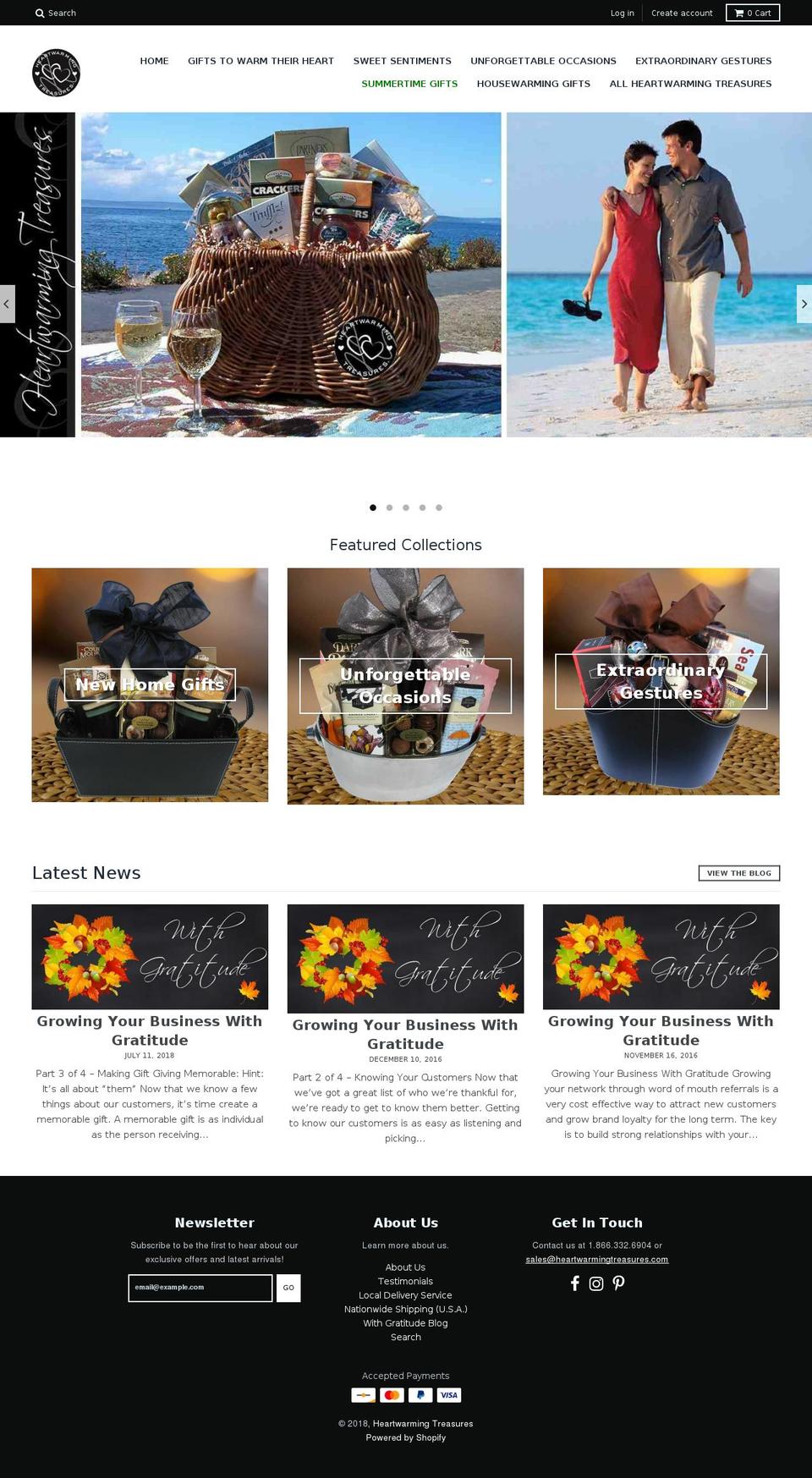 giftbasketsseattle.com — Shopify storefront screenshot