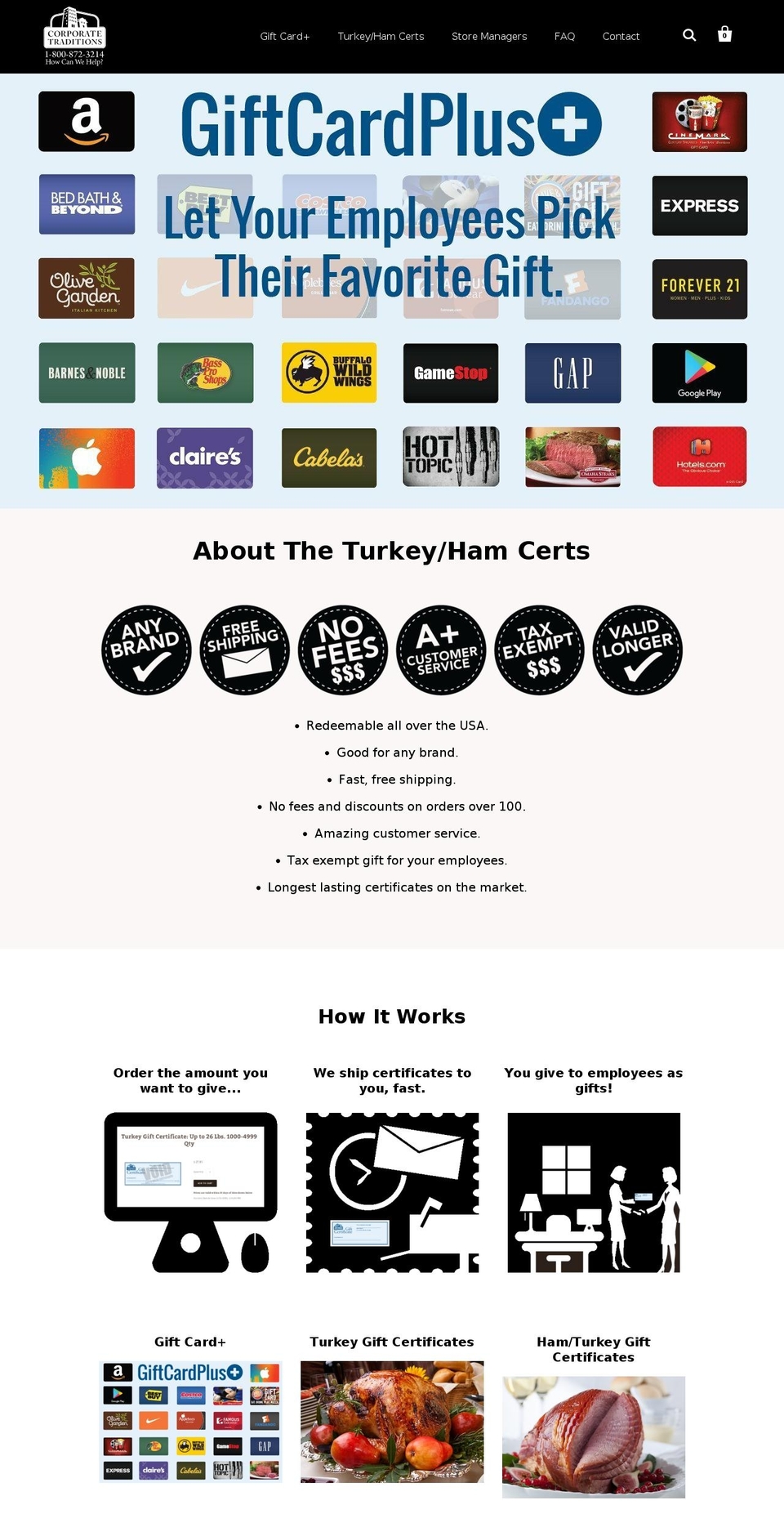 giftcardplus.com — Shopify storefront screenshot
