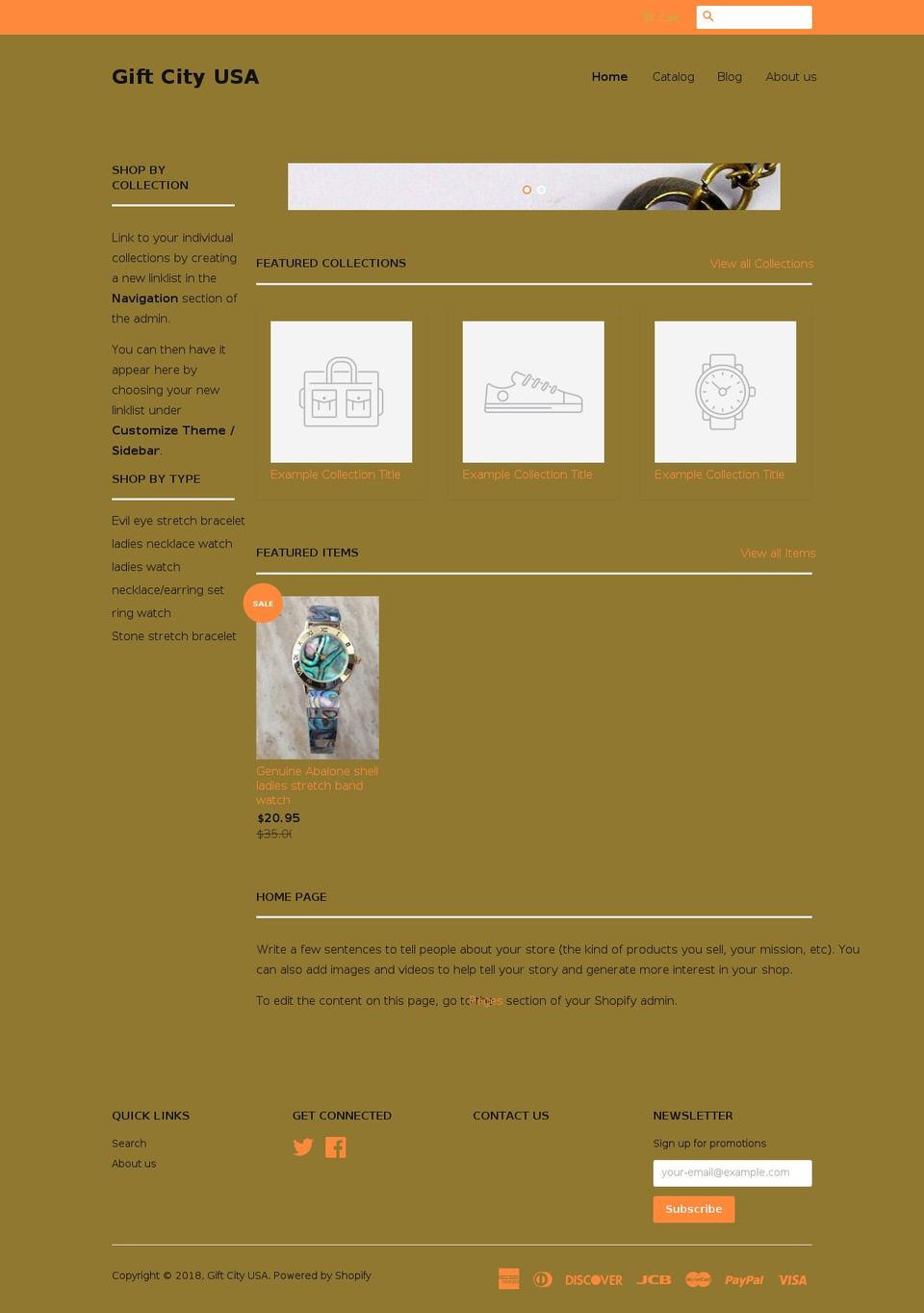 giftcityusa.com shopify website screenshot