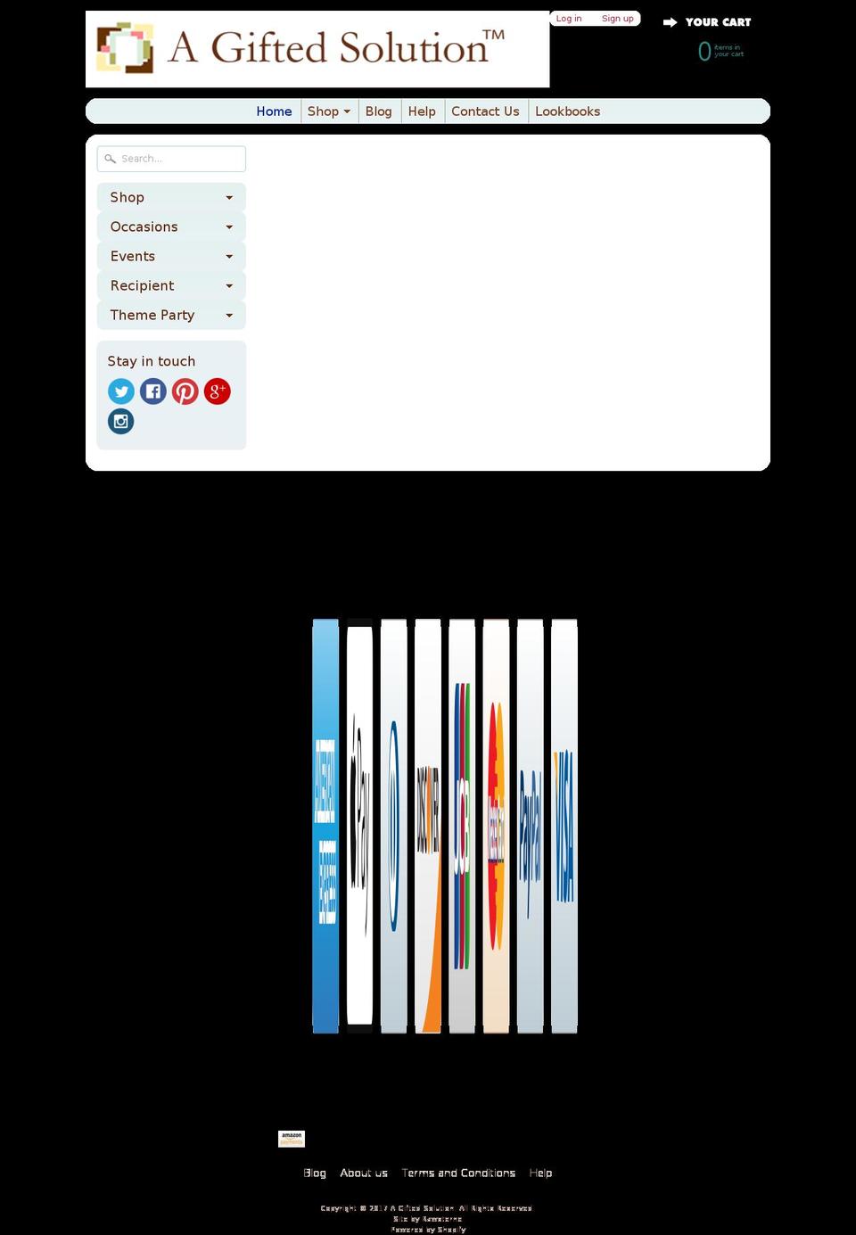 giftedsolution.com shopify website screenshot