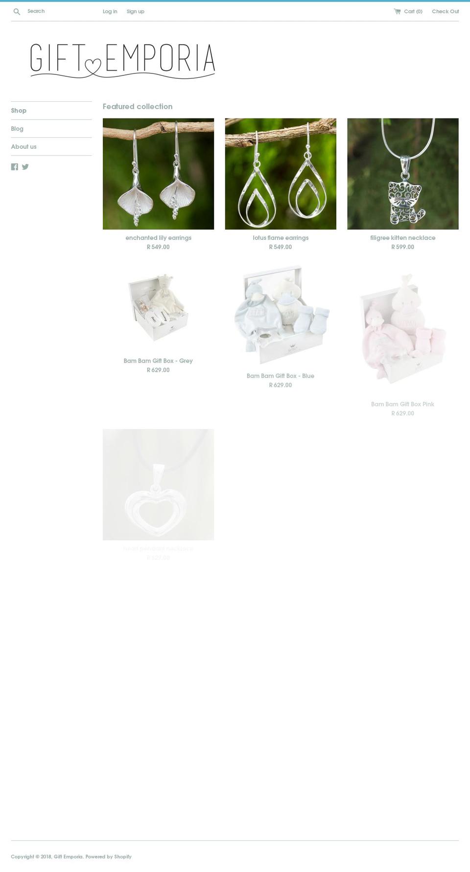 giftemporia.com — Shopify storefront screenshot