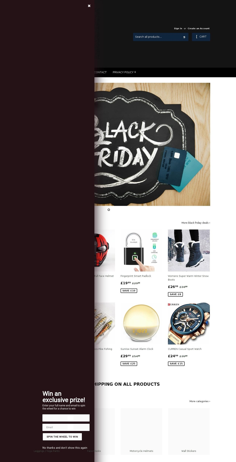 giftoogo.com shopify website screenshot