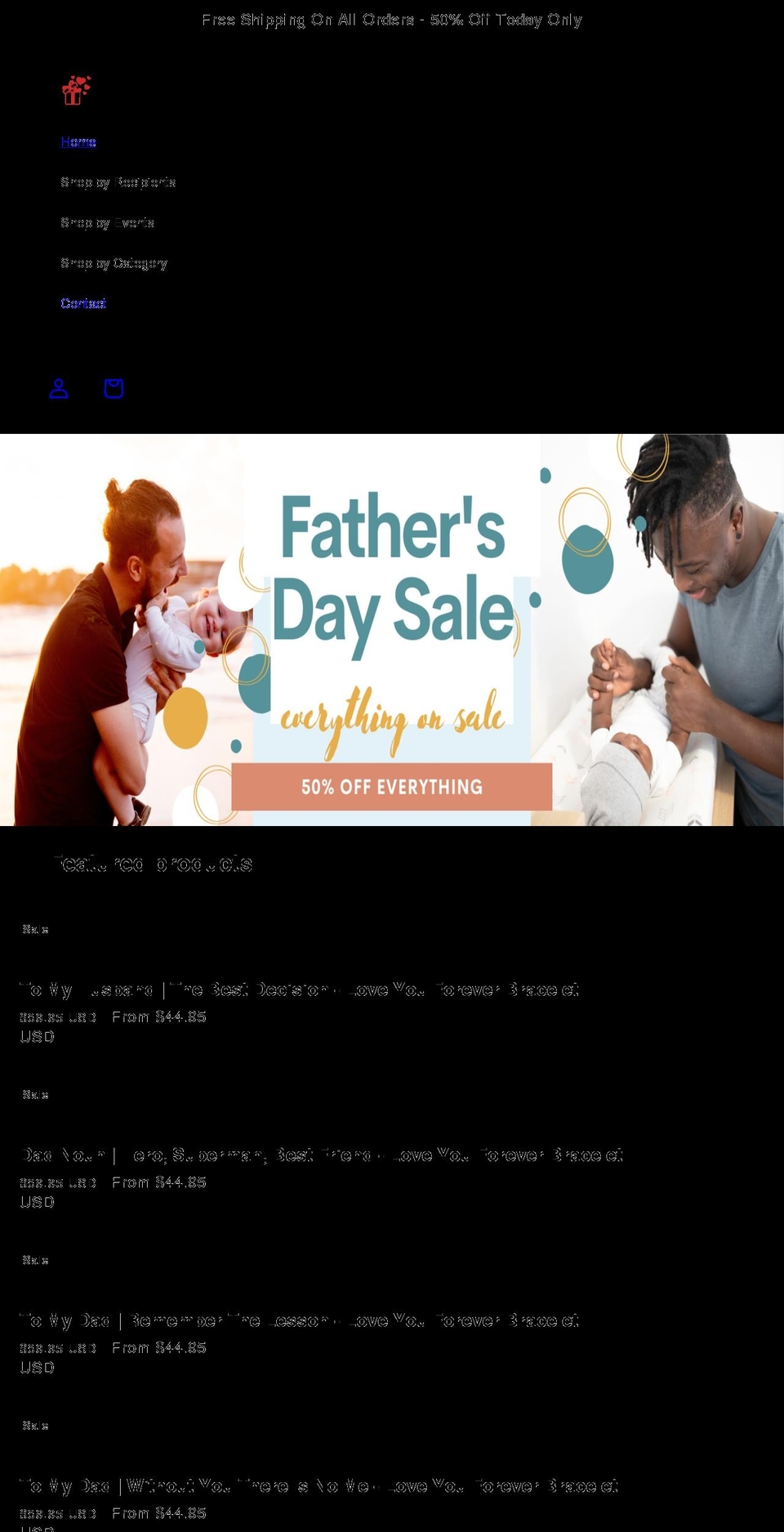 giftpoa.com shopify website screenshot