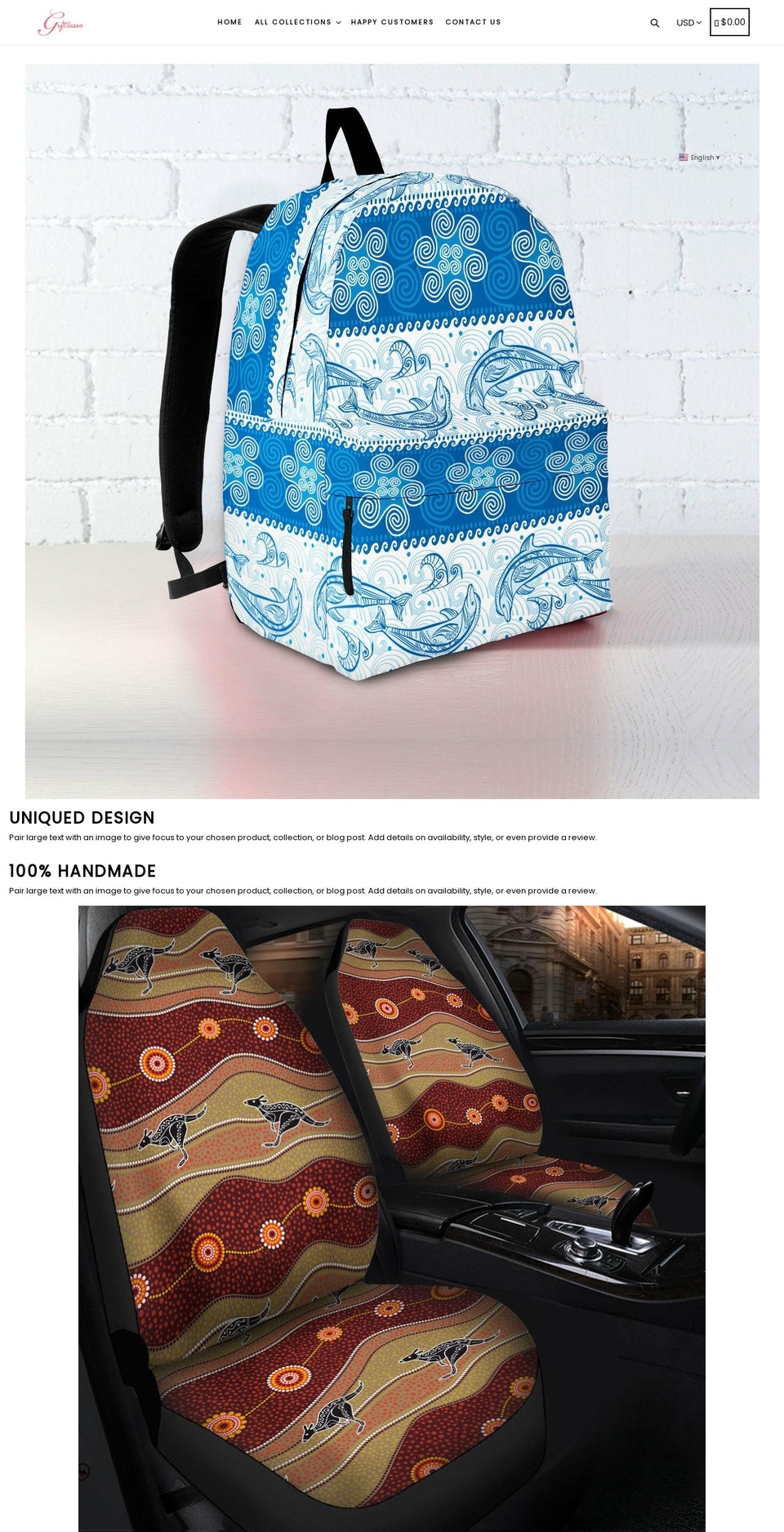 giftresso.com shopify website screenshot