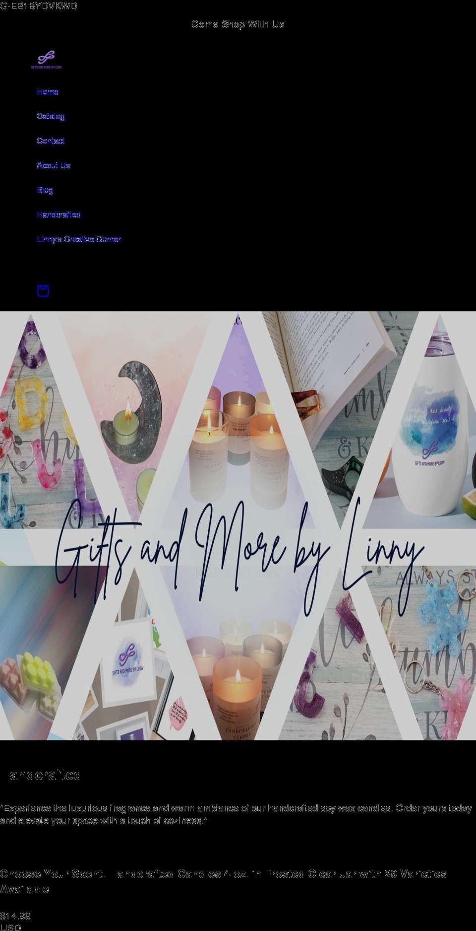 giftsandmorebylinny.com shopify website screenshot