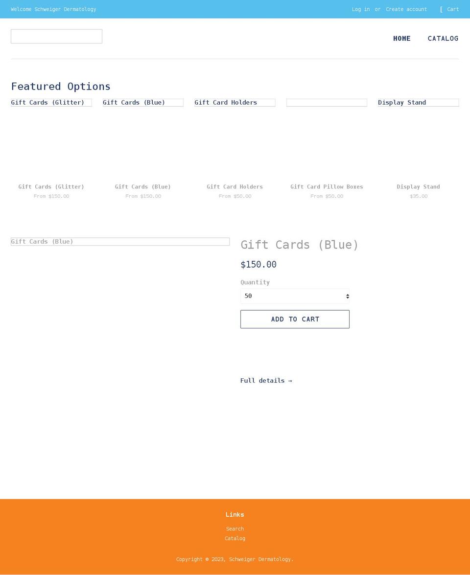 giftschweiger.com shopify website screenshot