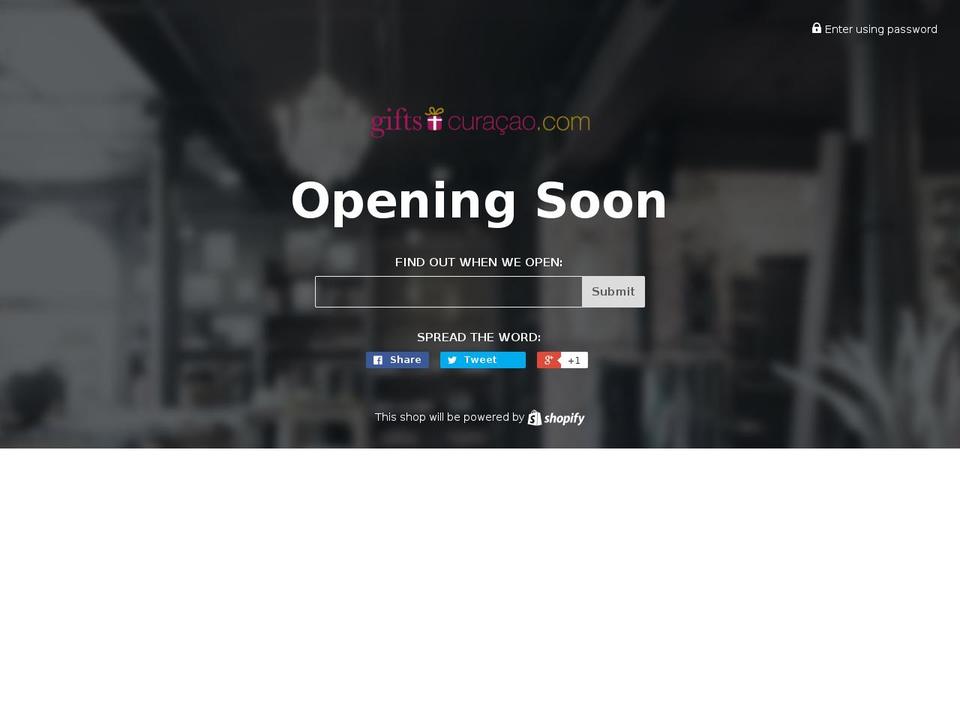 giftscuracao.com shopify website screenshot