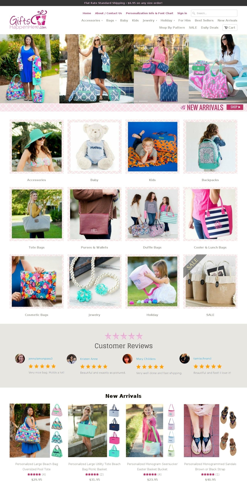 giftshappenhere.com shopify website screenshot