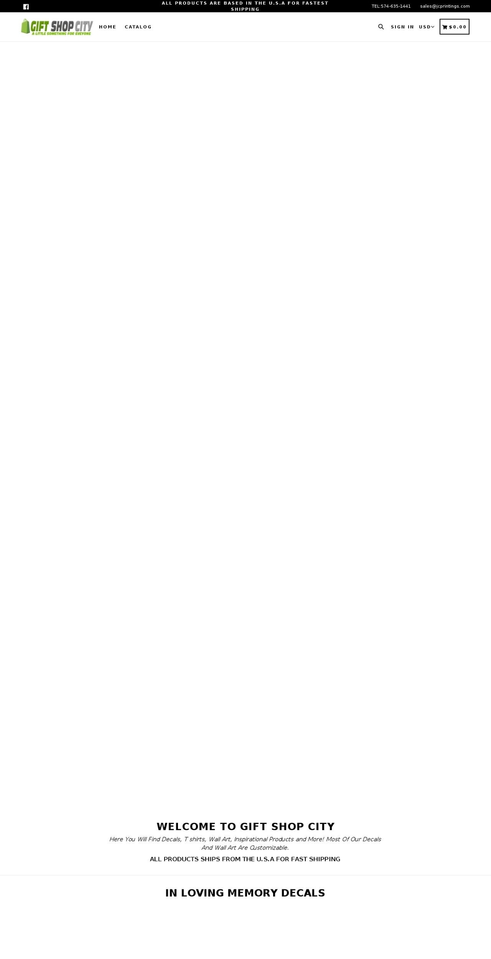 giftshopcity.com shopify website screenshot