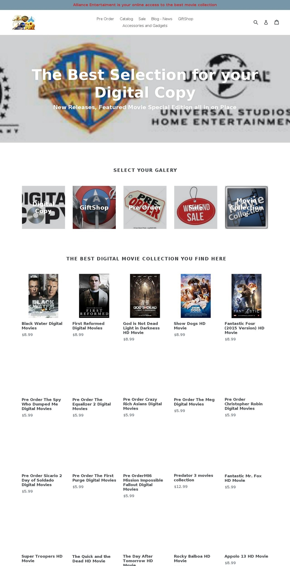 giftshopfromusa.com — Shopify storefront screenshot