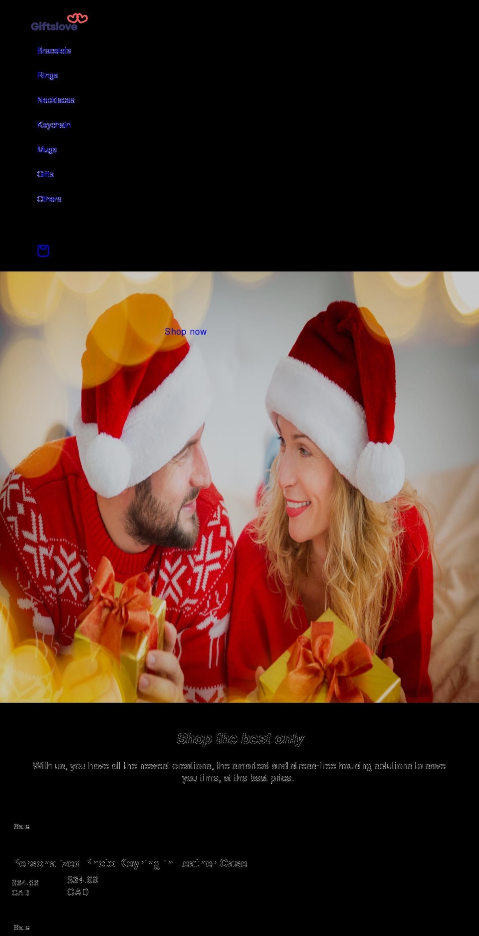 giftslove.net shopify website screenshot