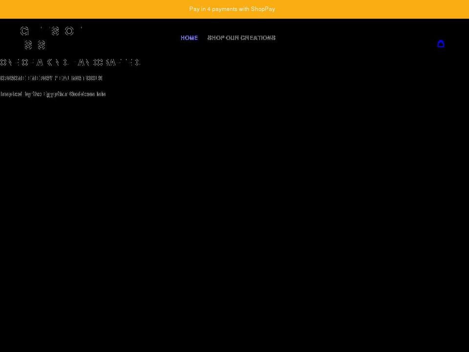 giftsofisis.com shopify website screenshot