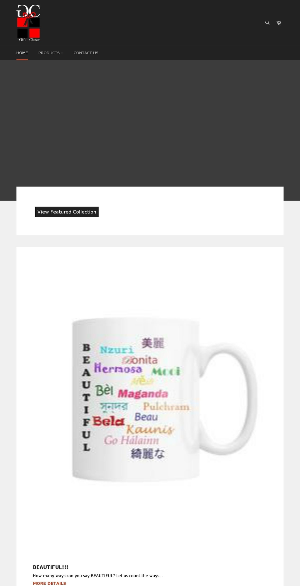 giftsyoulove.net shopify website screenshot