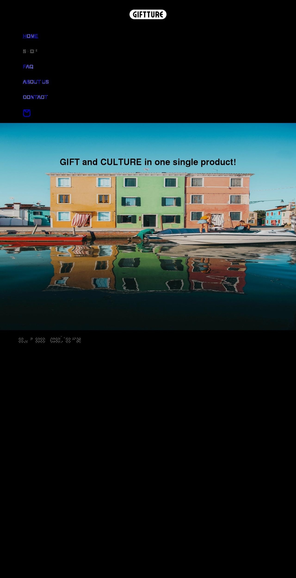 giftture.com shopify website screenshot