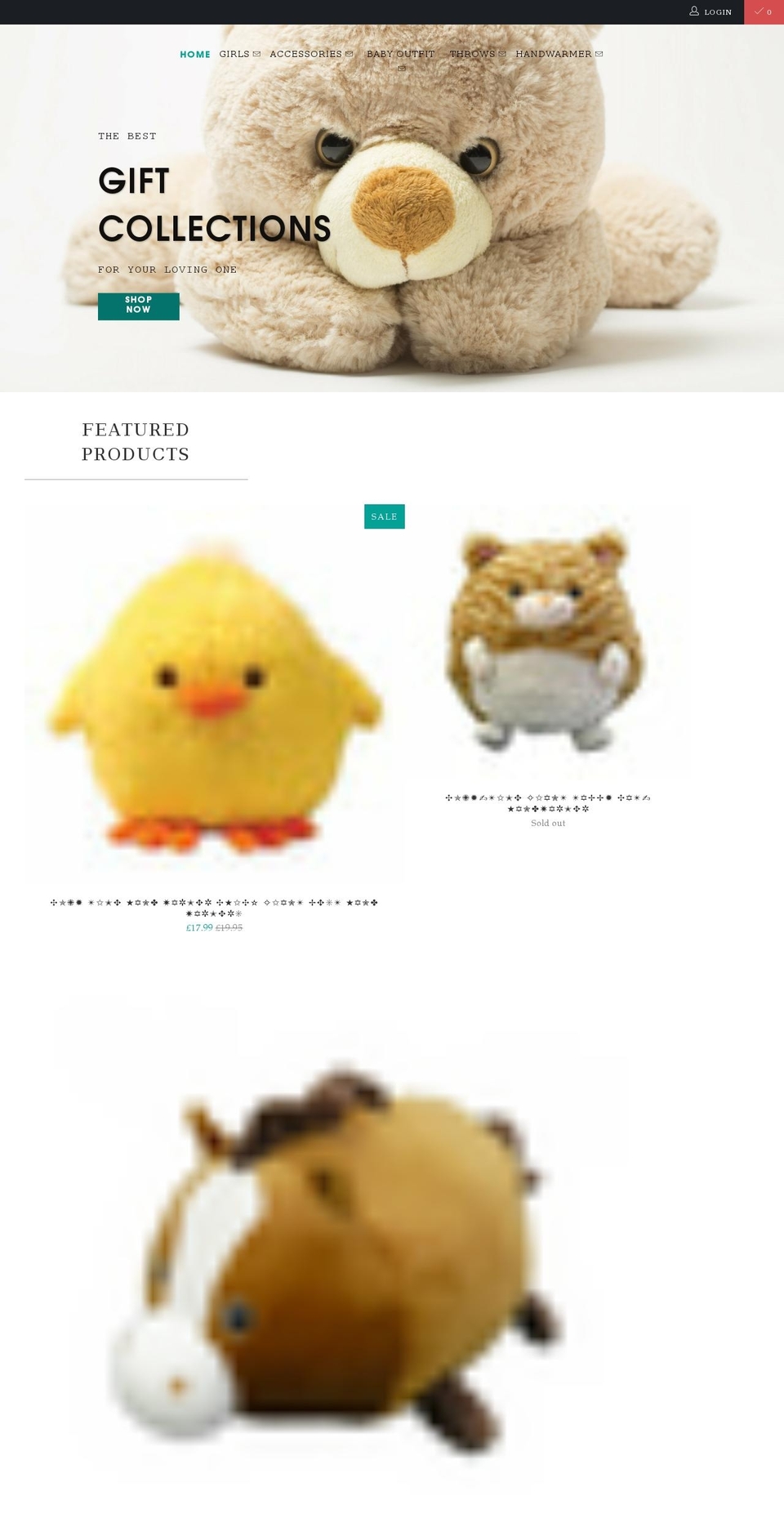 giftwearonline.com shopify website screenshot