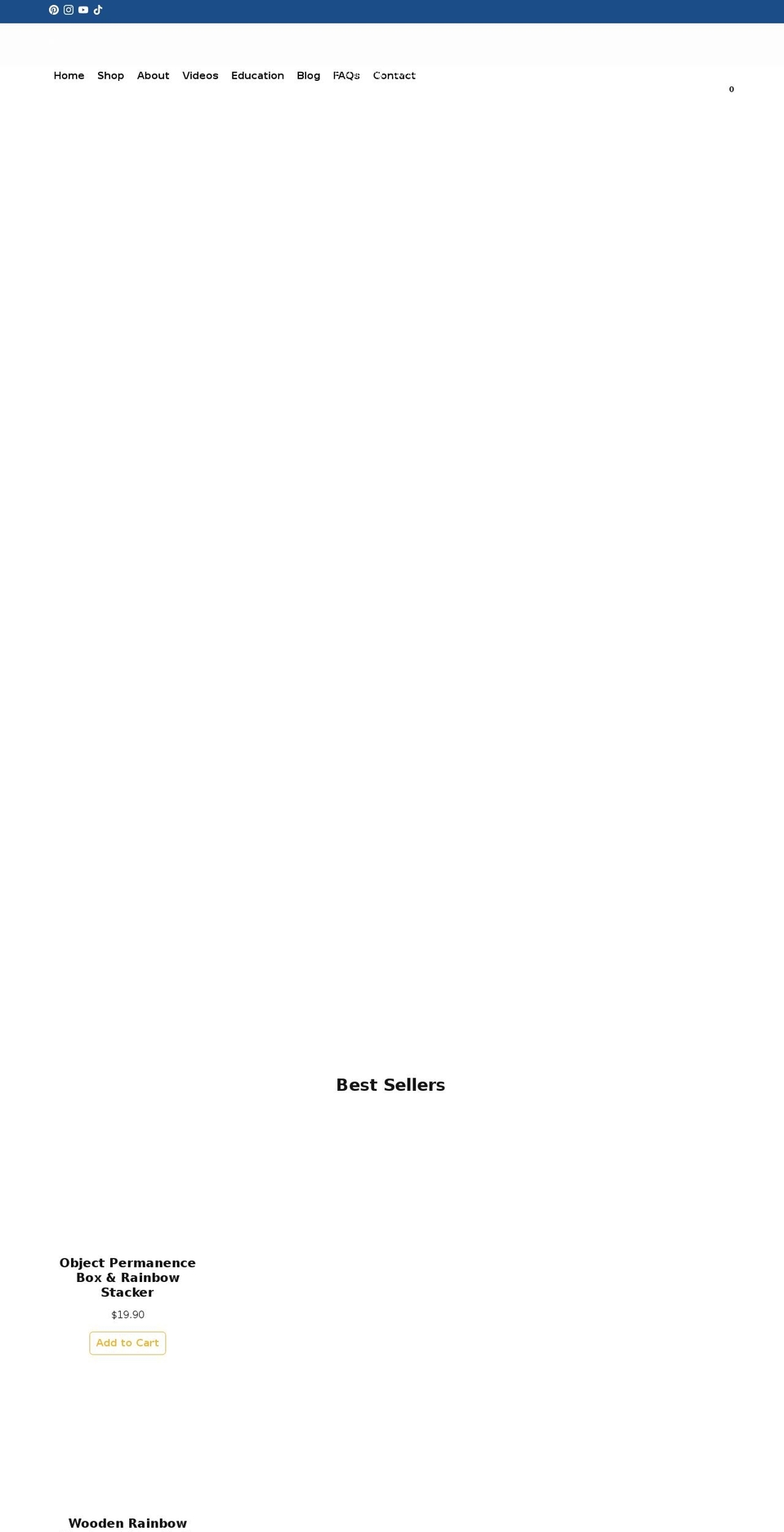 gigglesmontessori.com shopify website screenshot