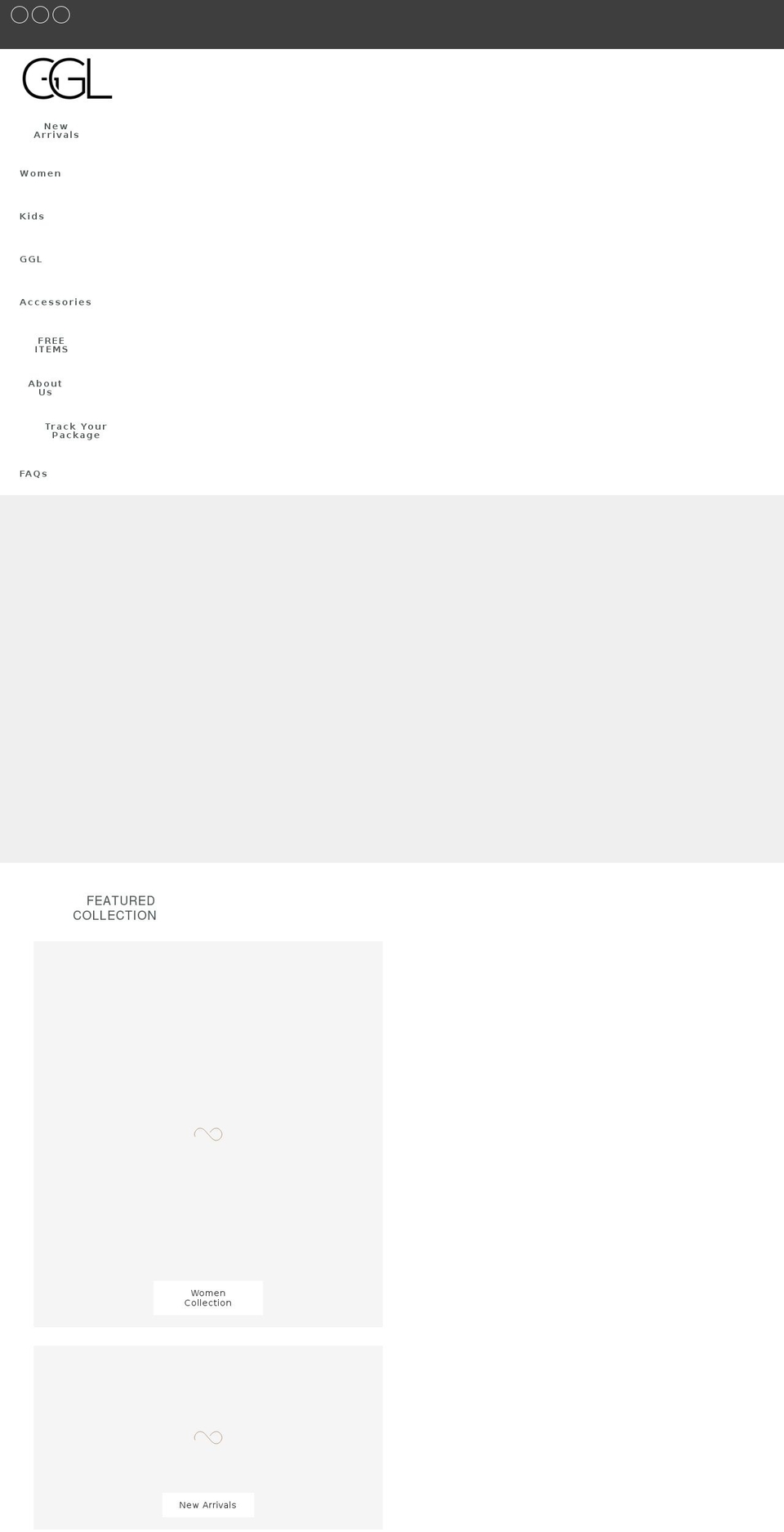 gigilouis.com shopify website screenshot