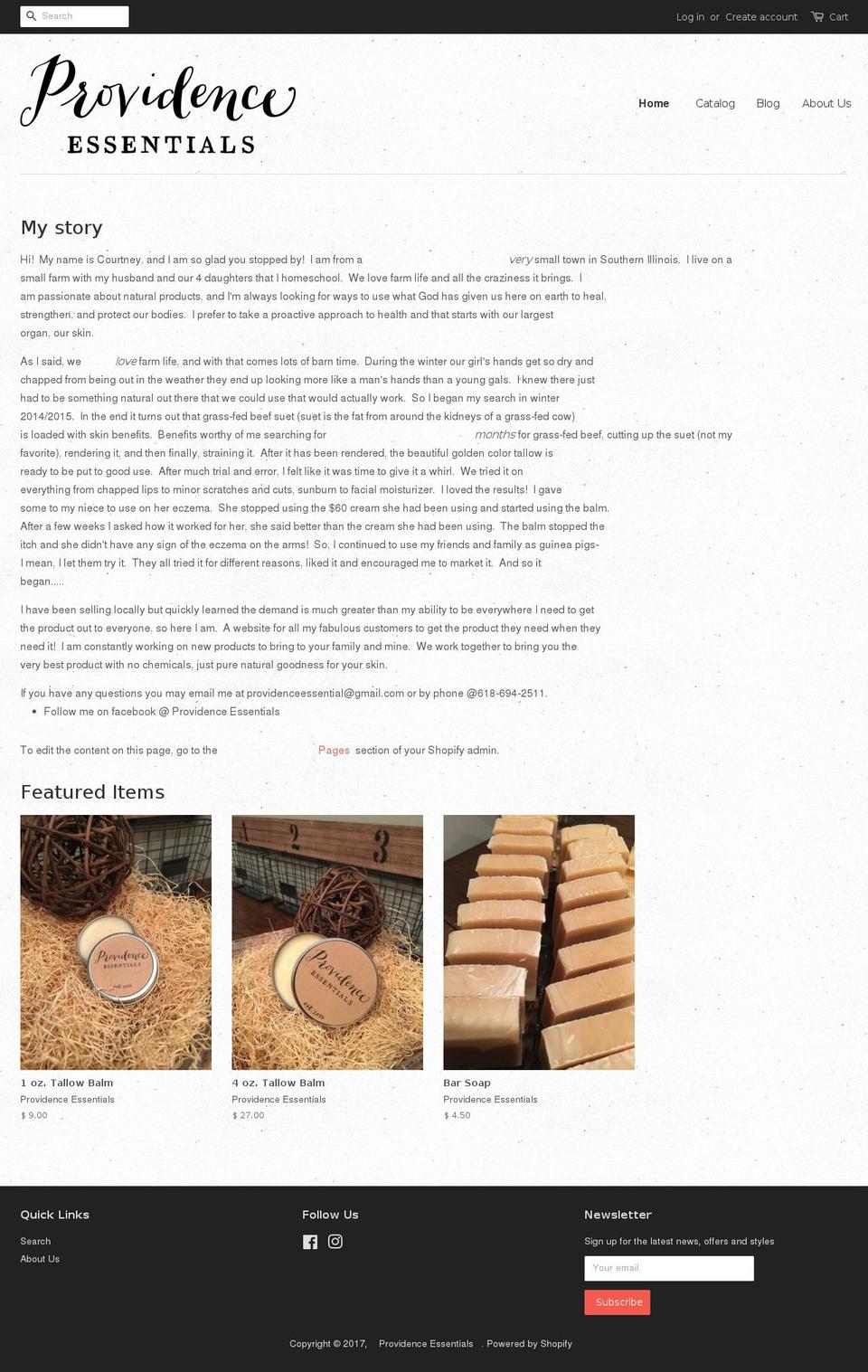 gileadessentials.com shopify website screenshot