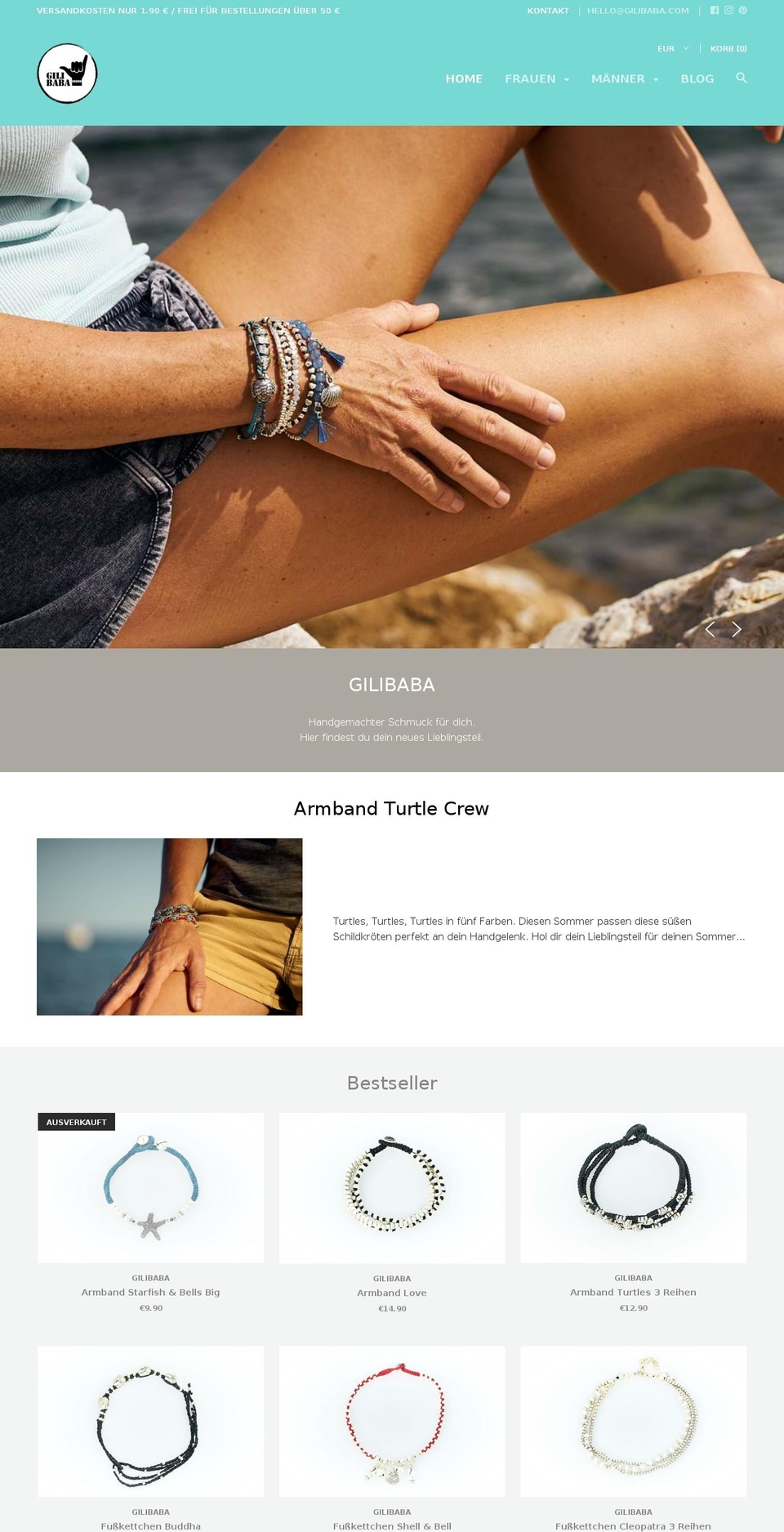 gilibaba.com — Shopify storefront screenshot