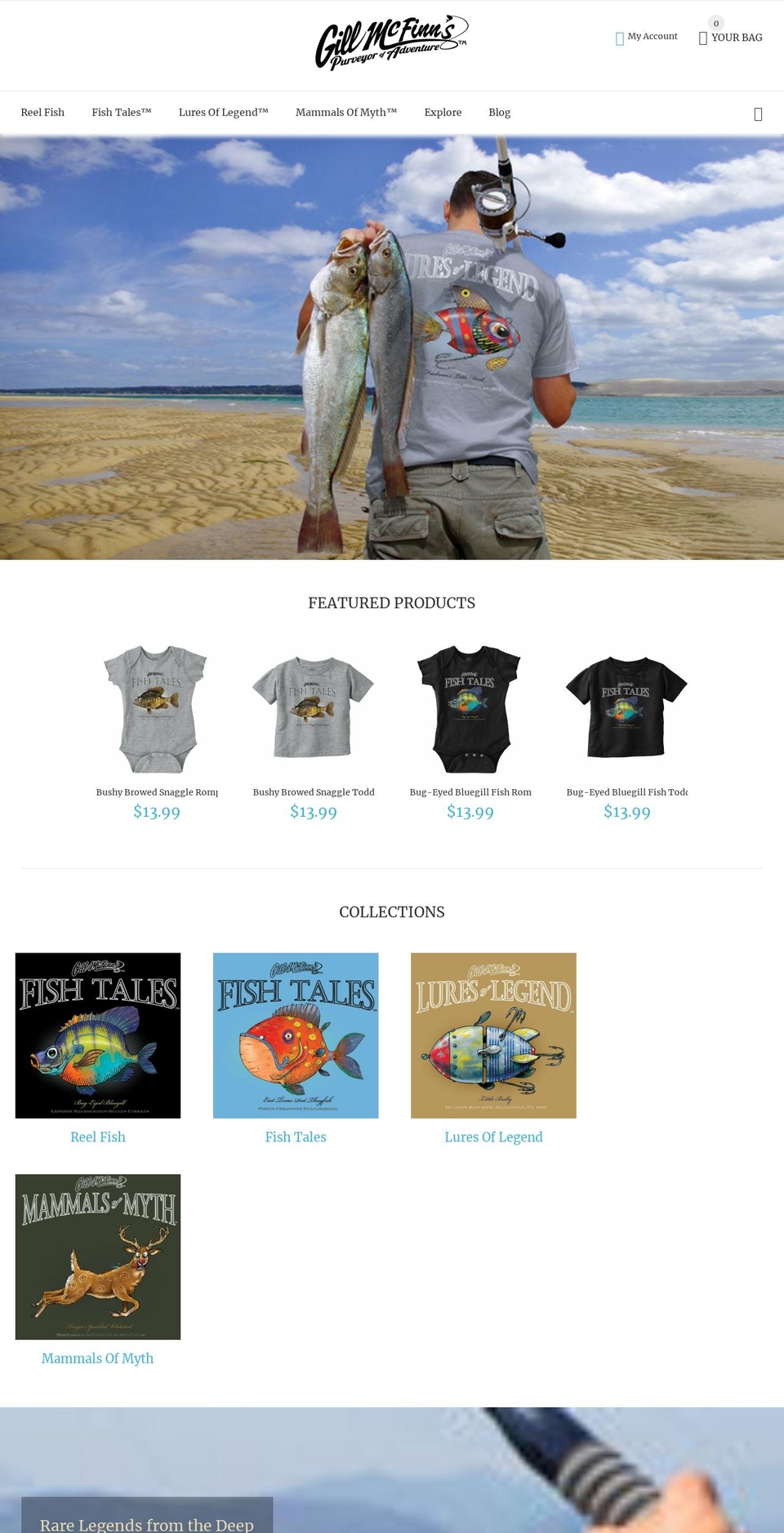 gillmcfinns.com shopify website screenshot