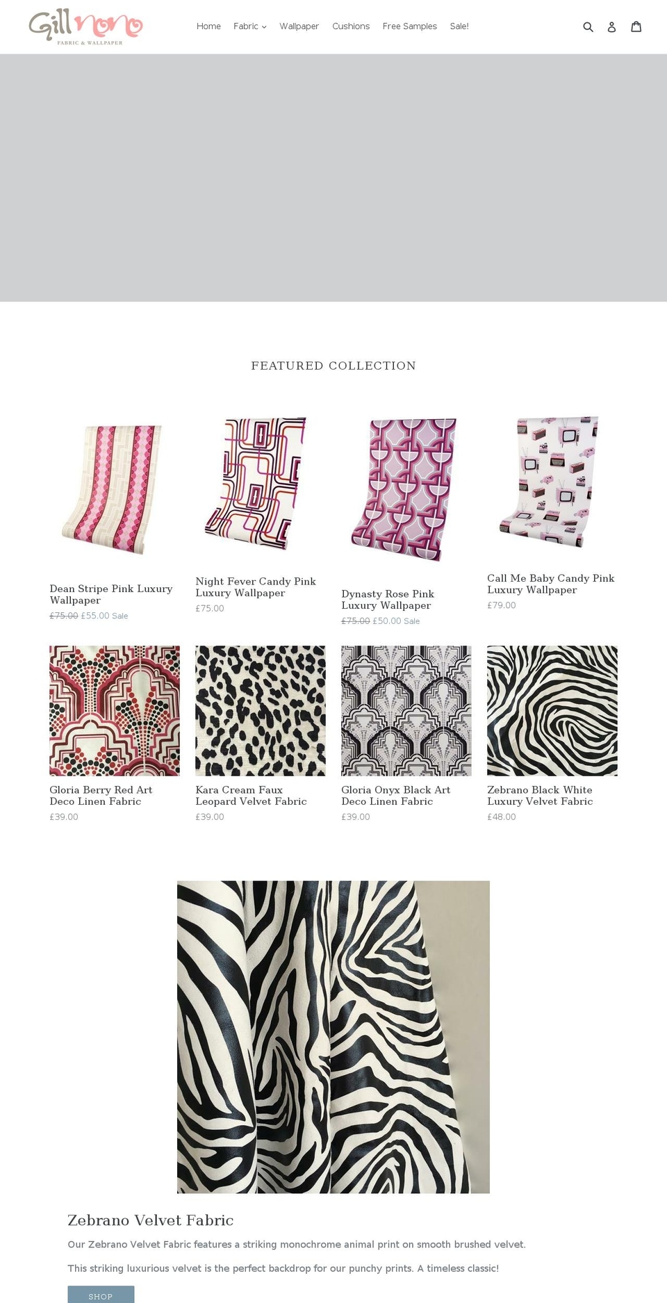 gillnono.com shopify website screenshot