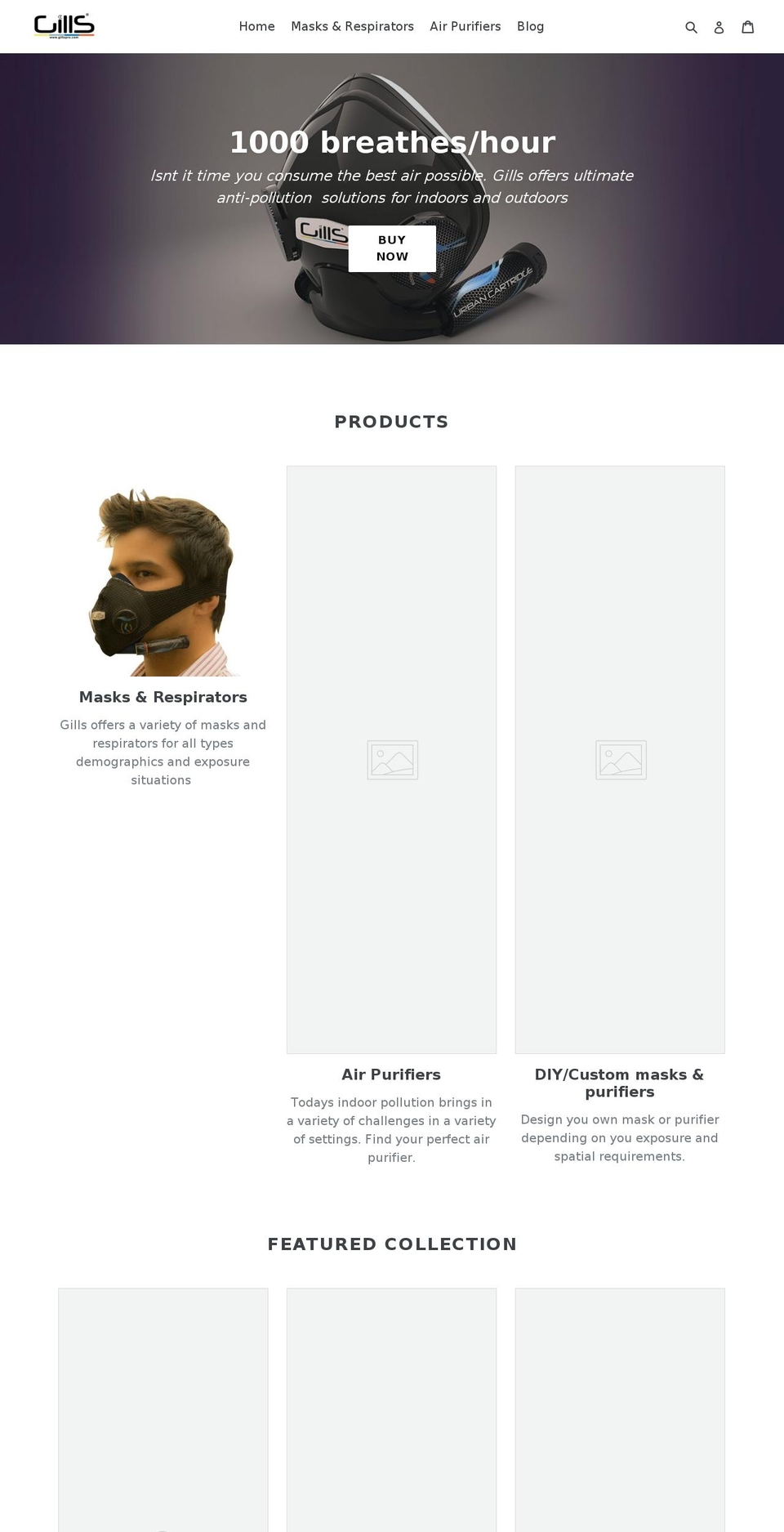 gillspro.com — Shopify storefront screenshot