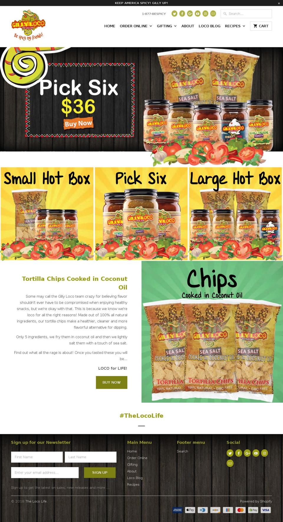 gillyup.com — Shopify storefront screenshot