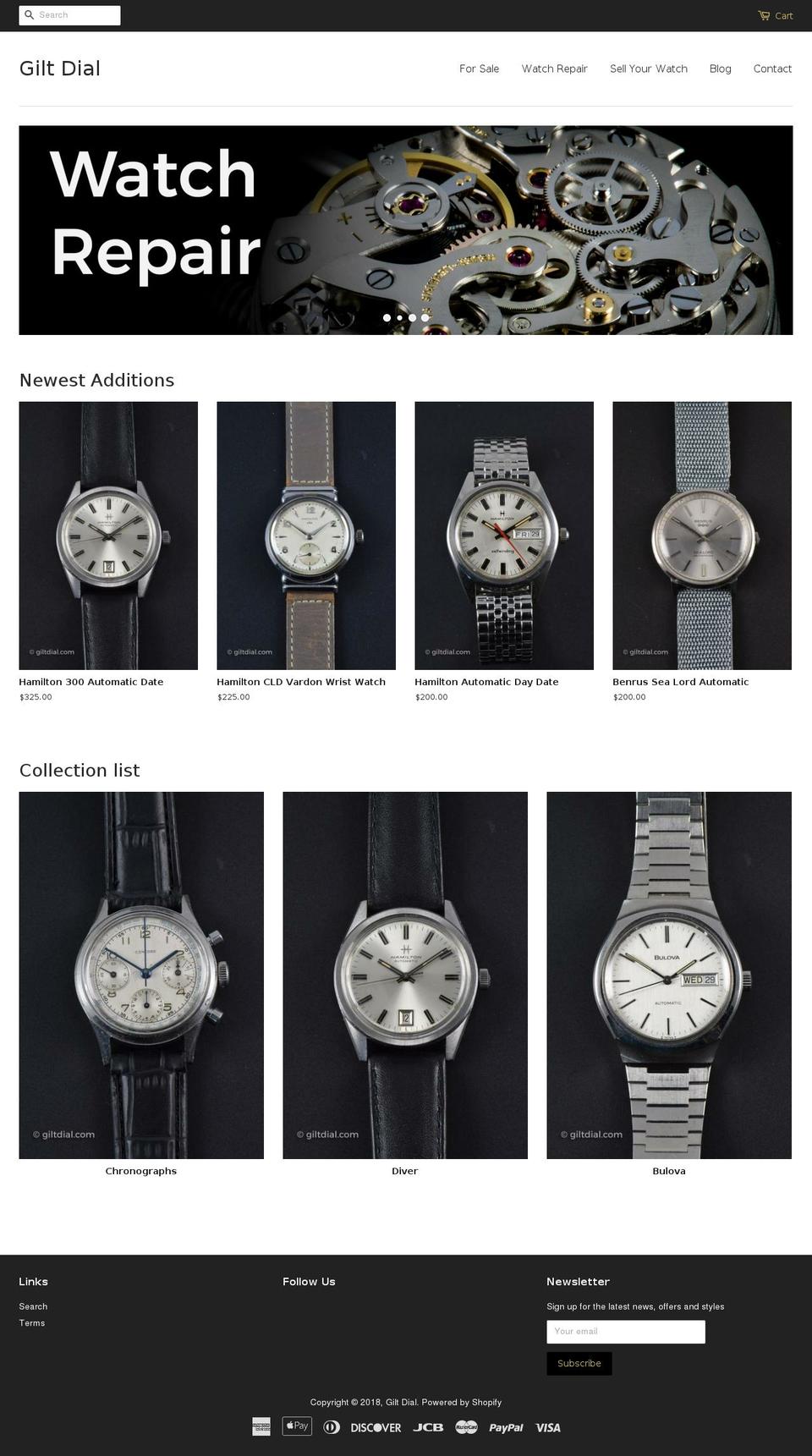 giltdial.com shopify website screenshot