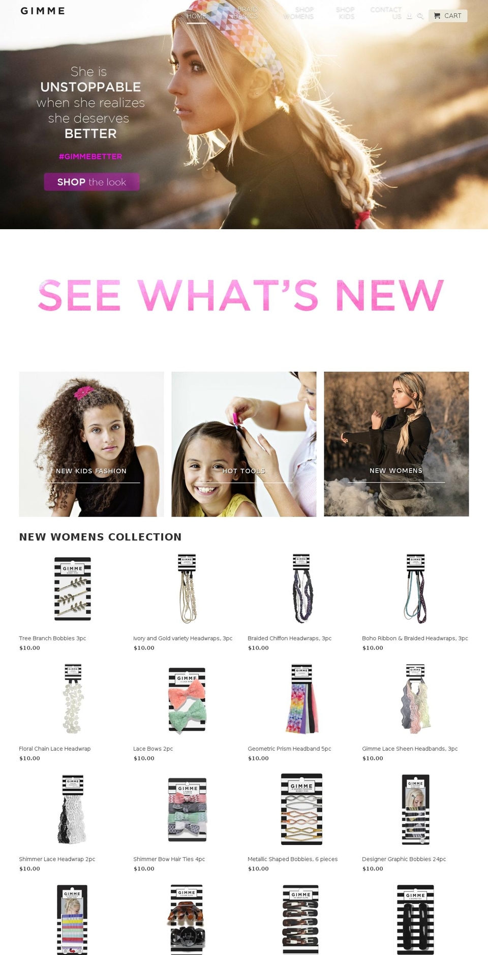 gimmeplus.com shopify website screenshot