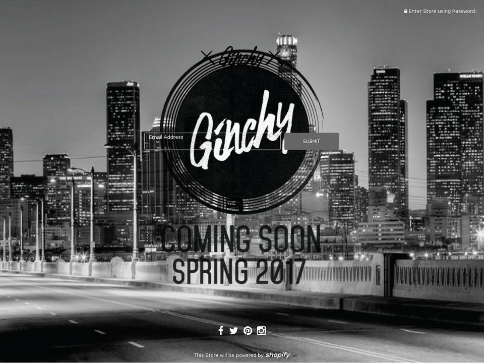 ginchyapparel.com shopify website screenshot