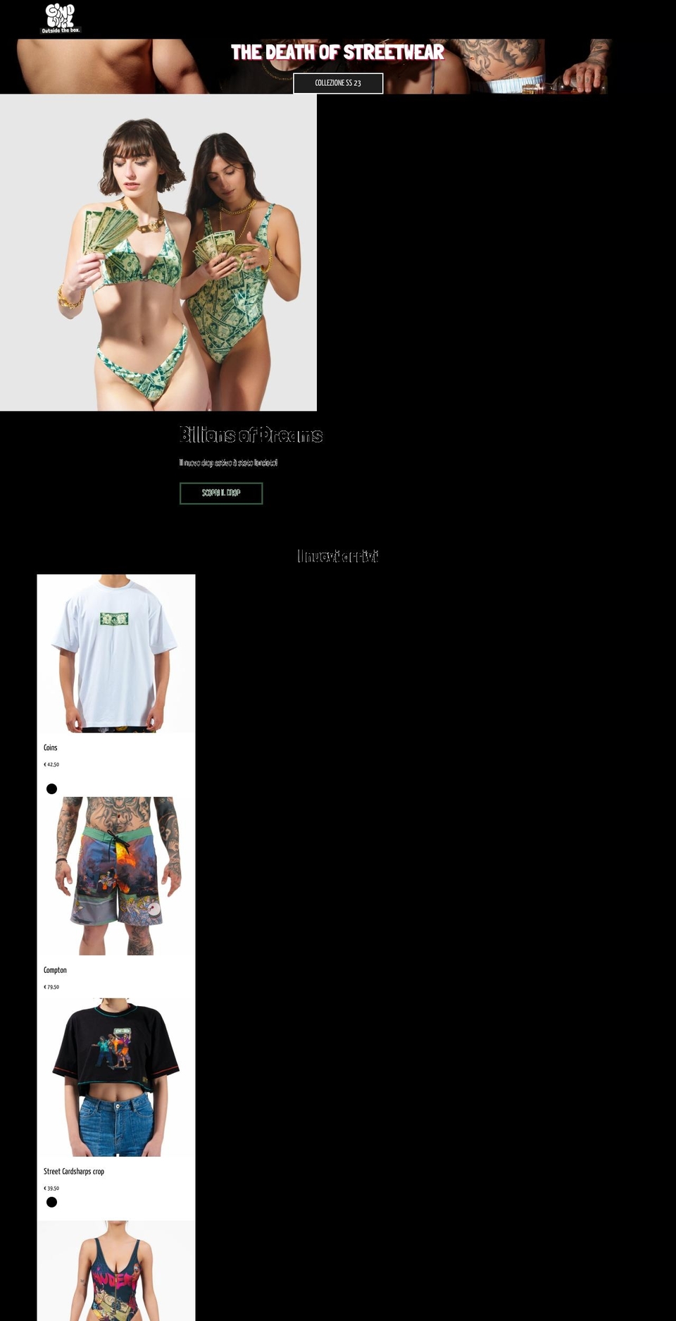 ginolopez.it shopify website screenshot