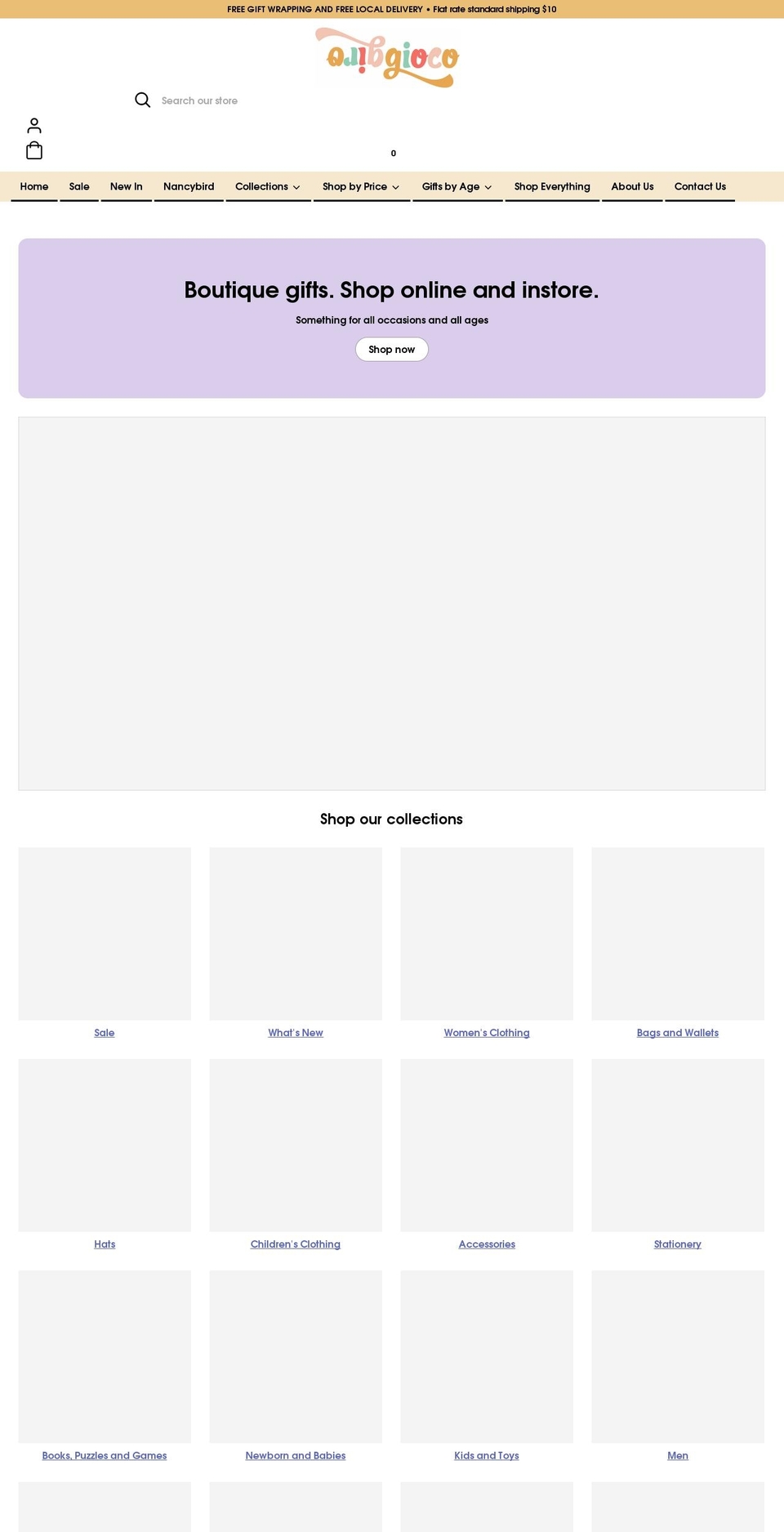 giocogiro.com.au shopify website screenshot