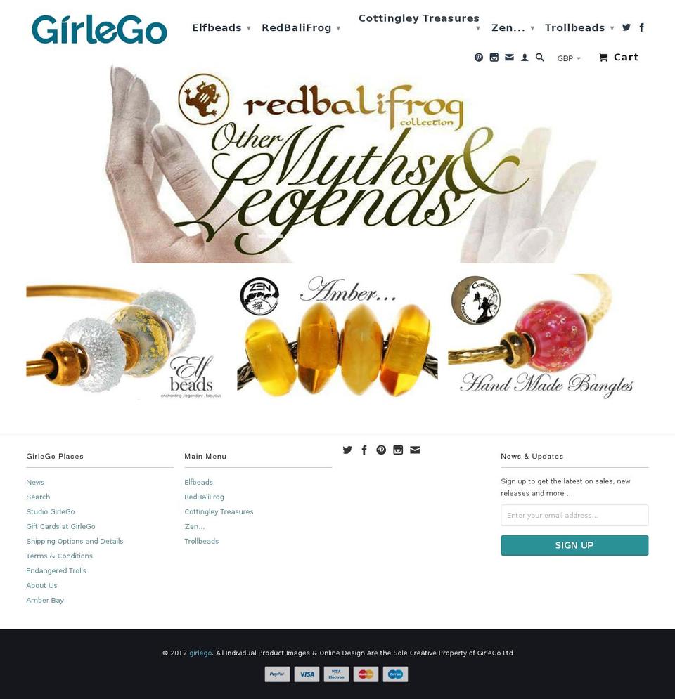 girlego.com shopify website screenshot