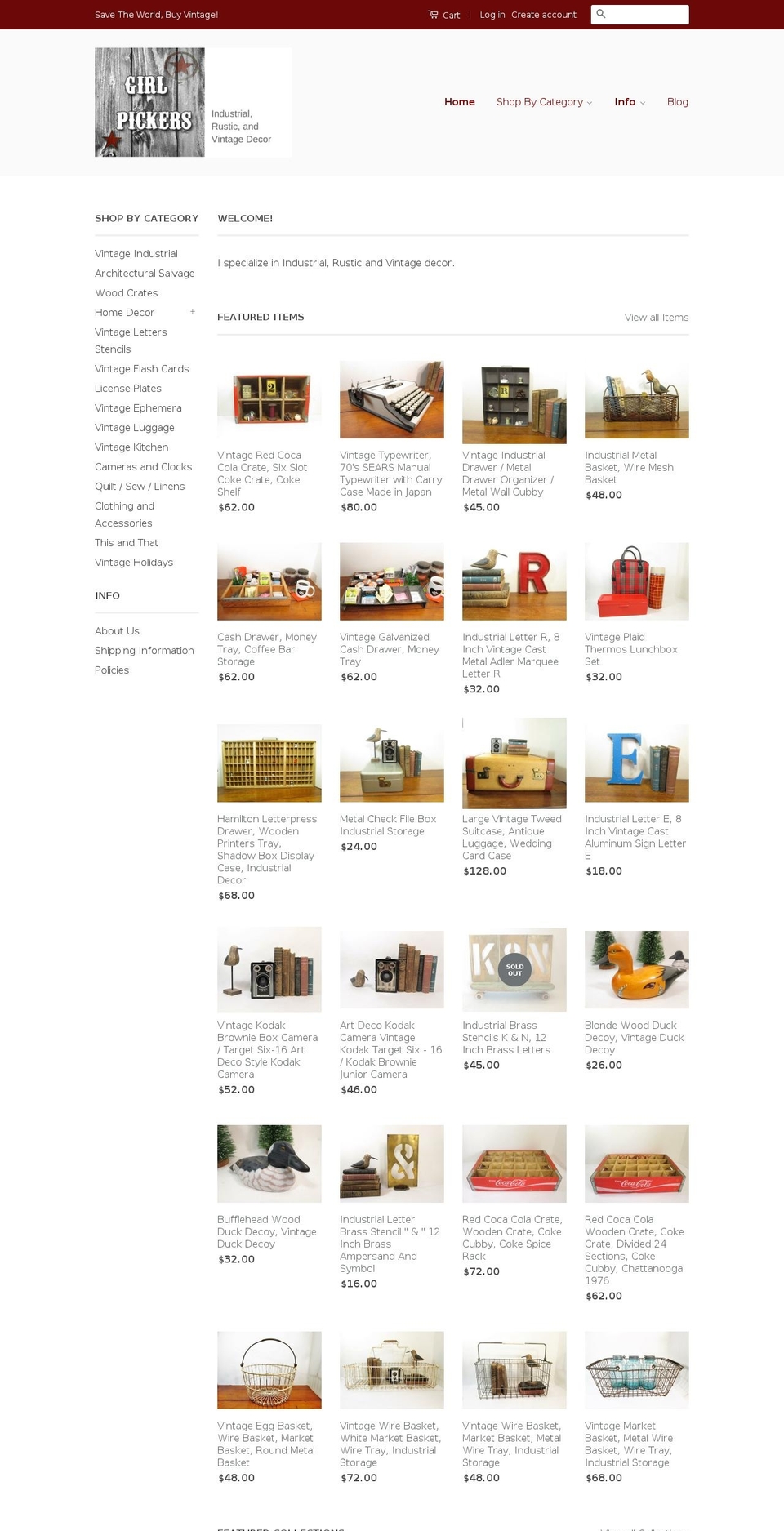 girlpickers.com shopify website screenshot
