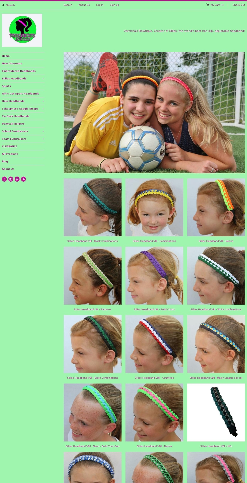 girlpowersportsgear.com — Shopify storefront screenshot