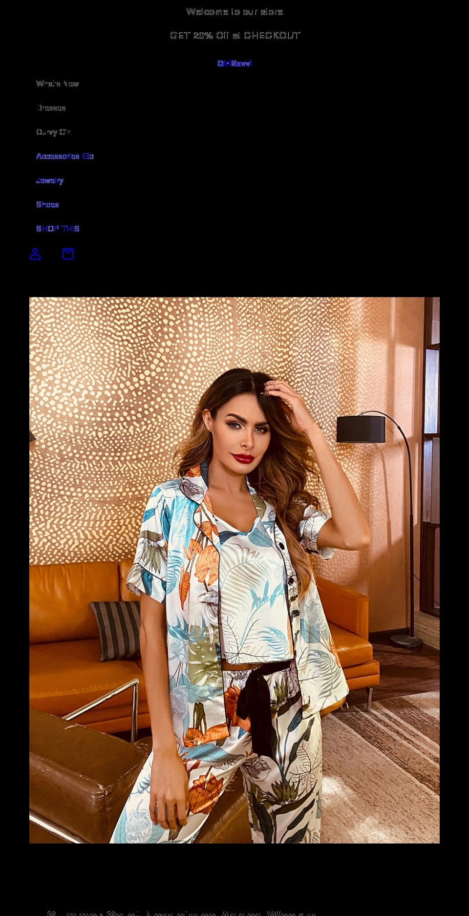 girlsavvi.com shopify website screenshot