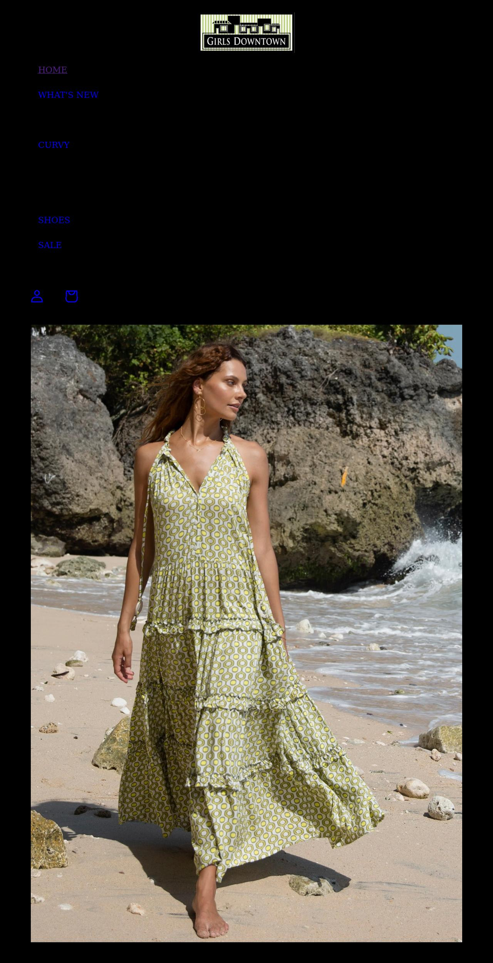 girlsdowntown.com shopify website screenshot