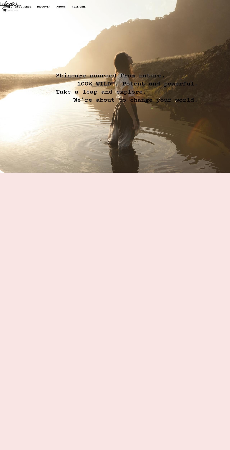 girlundiscovered.com shopify website screenshot