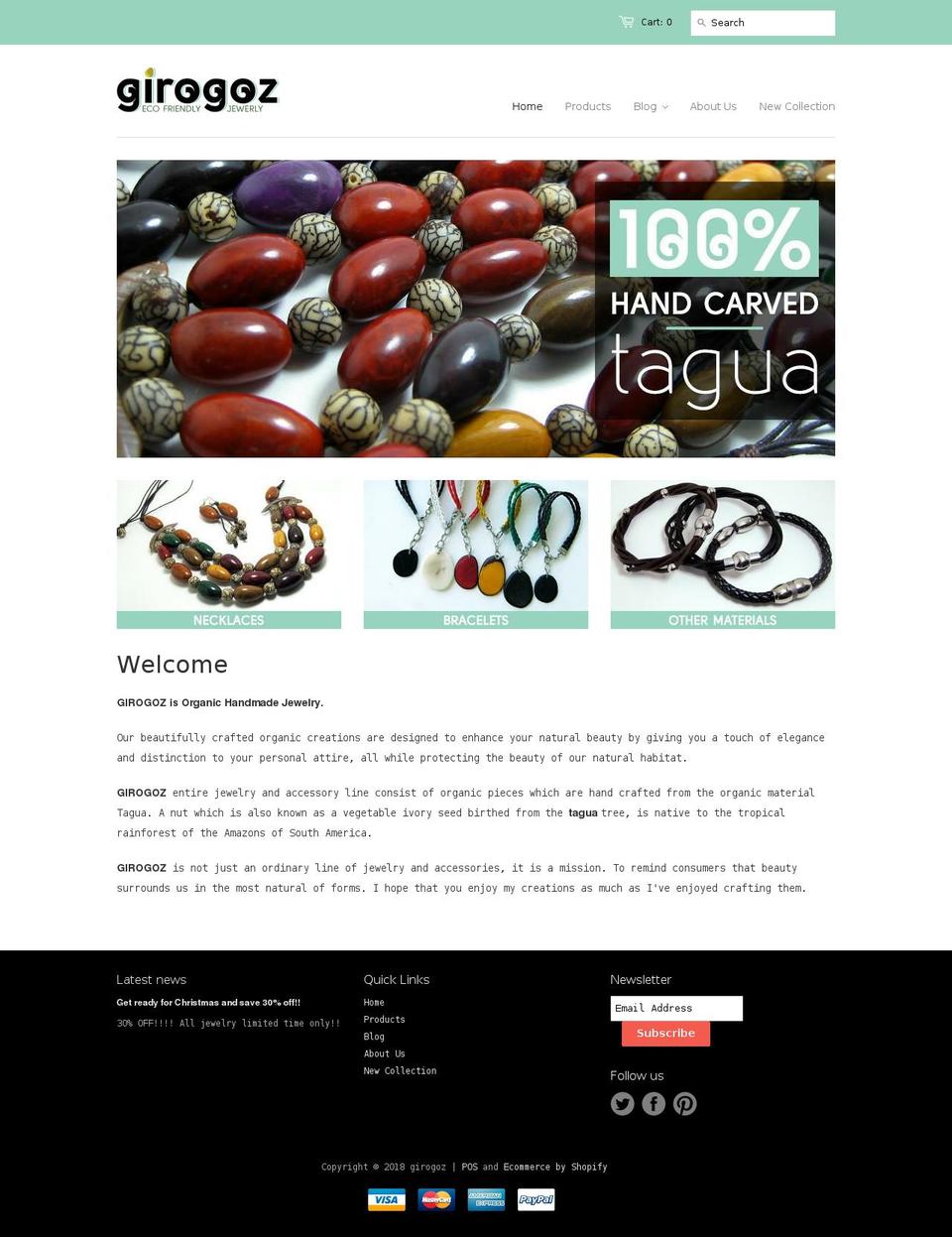 girogoz.com — Shopify storefront screenshot