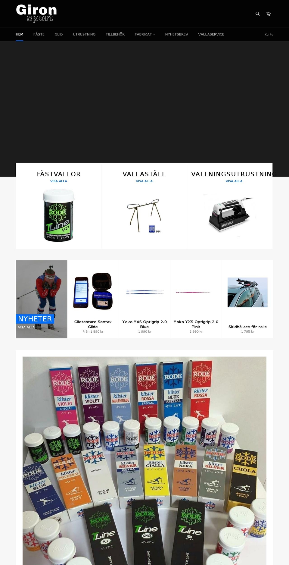 gironsport.com shopify website screenshot