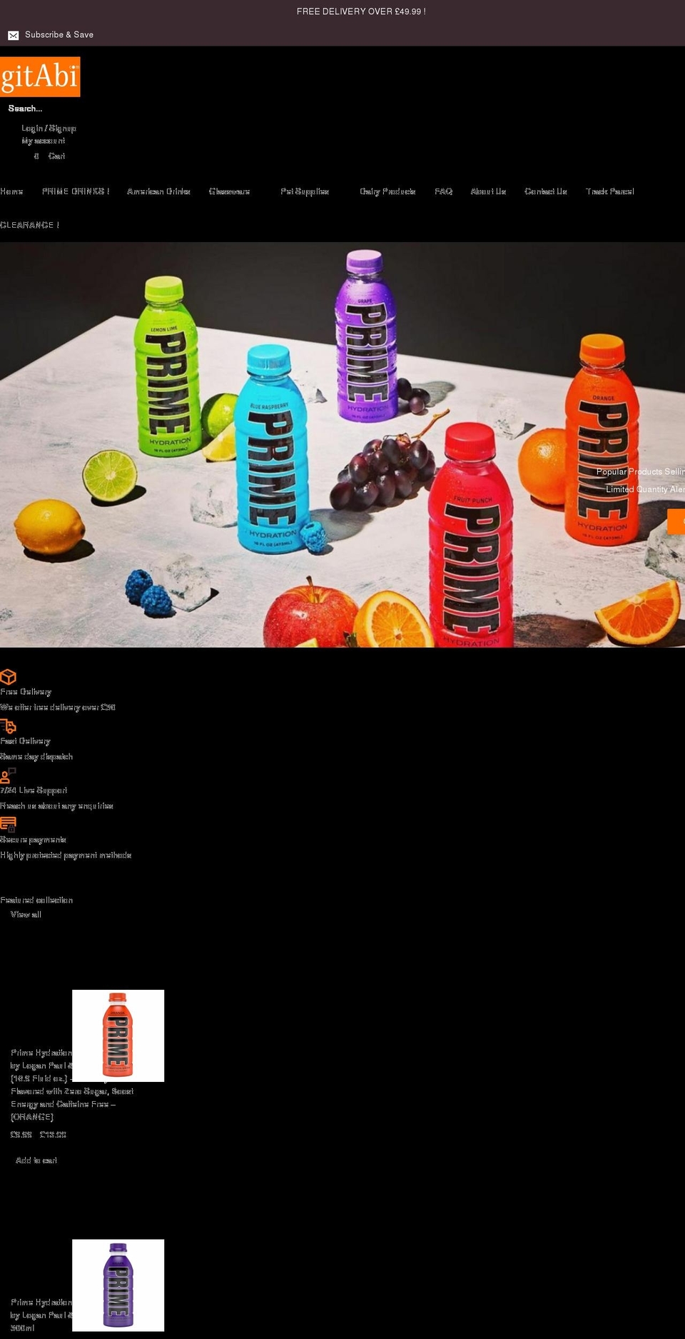 gitabi.com shopify website screenshot