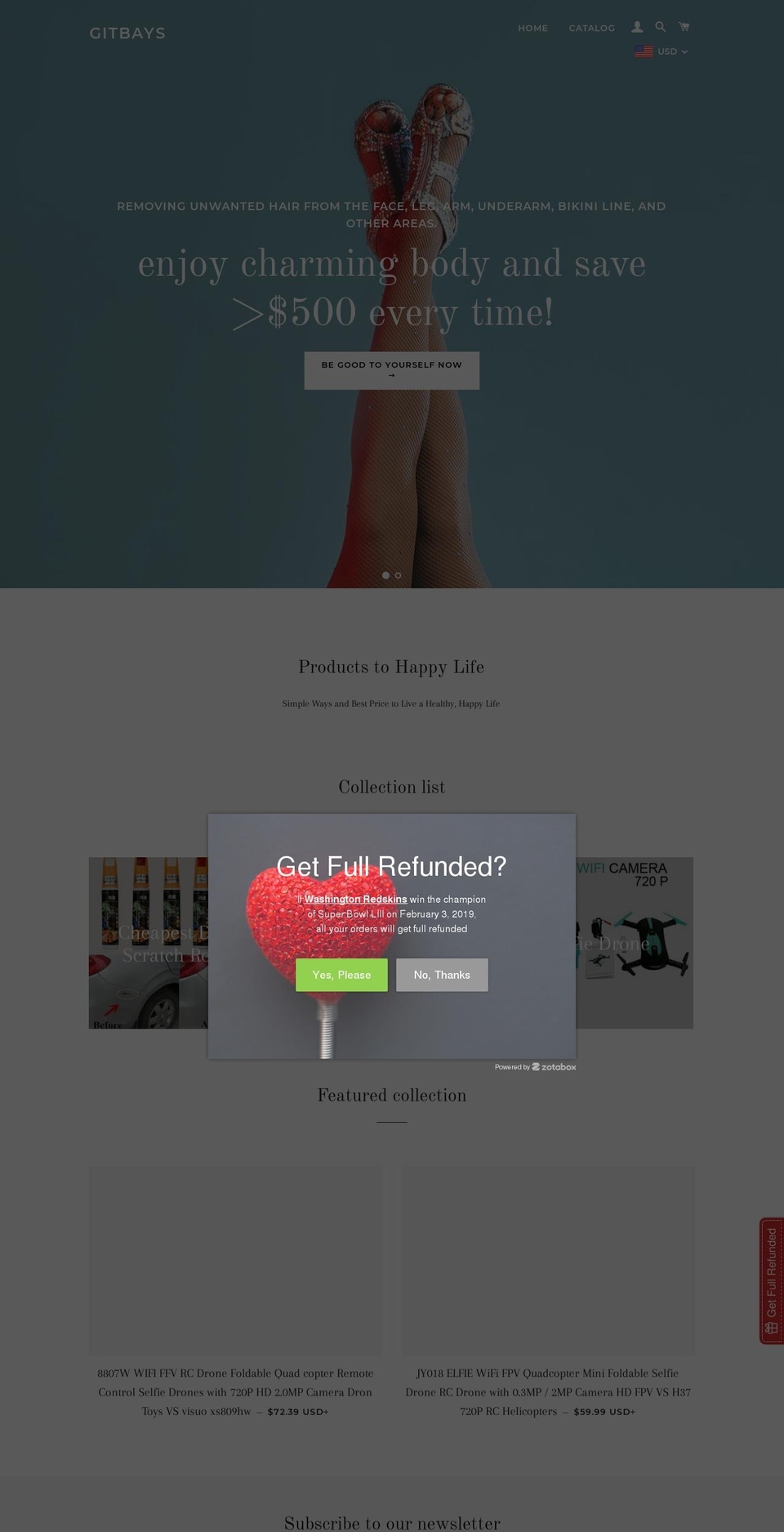 gitbays.com — Shopify storefront screenshot