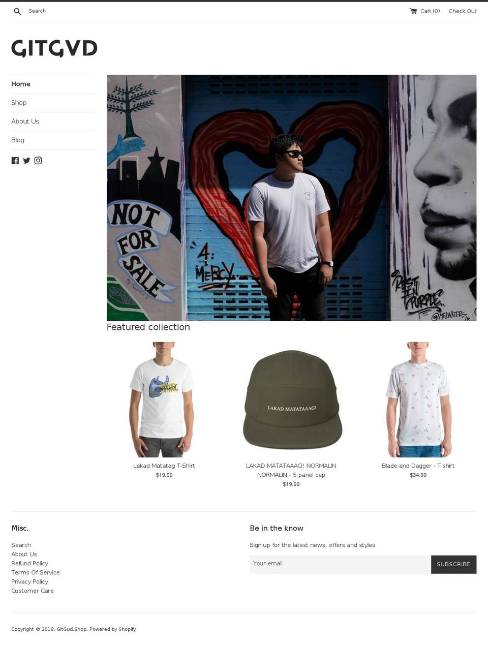gitgvd.com — Shopify storefront screenshot