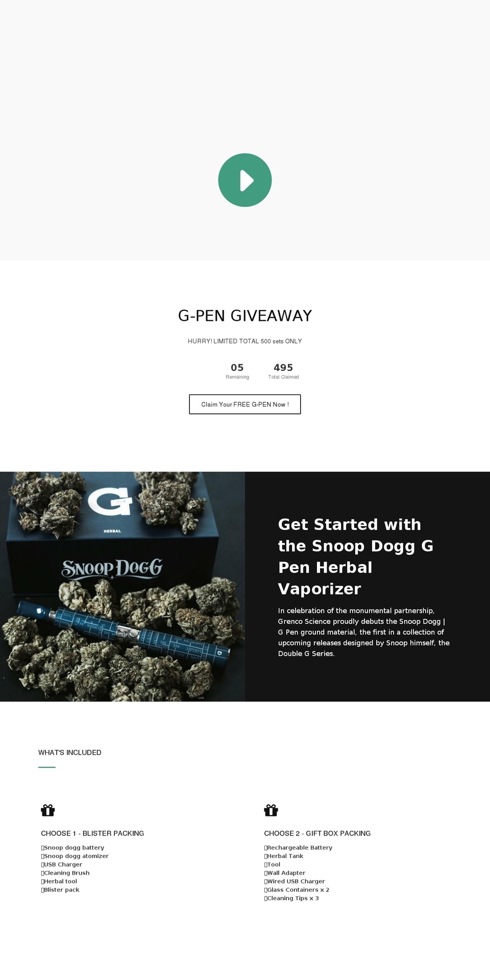 giveaway100.com shopify website screenshot