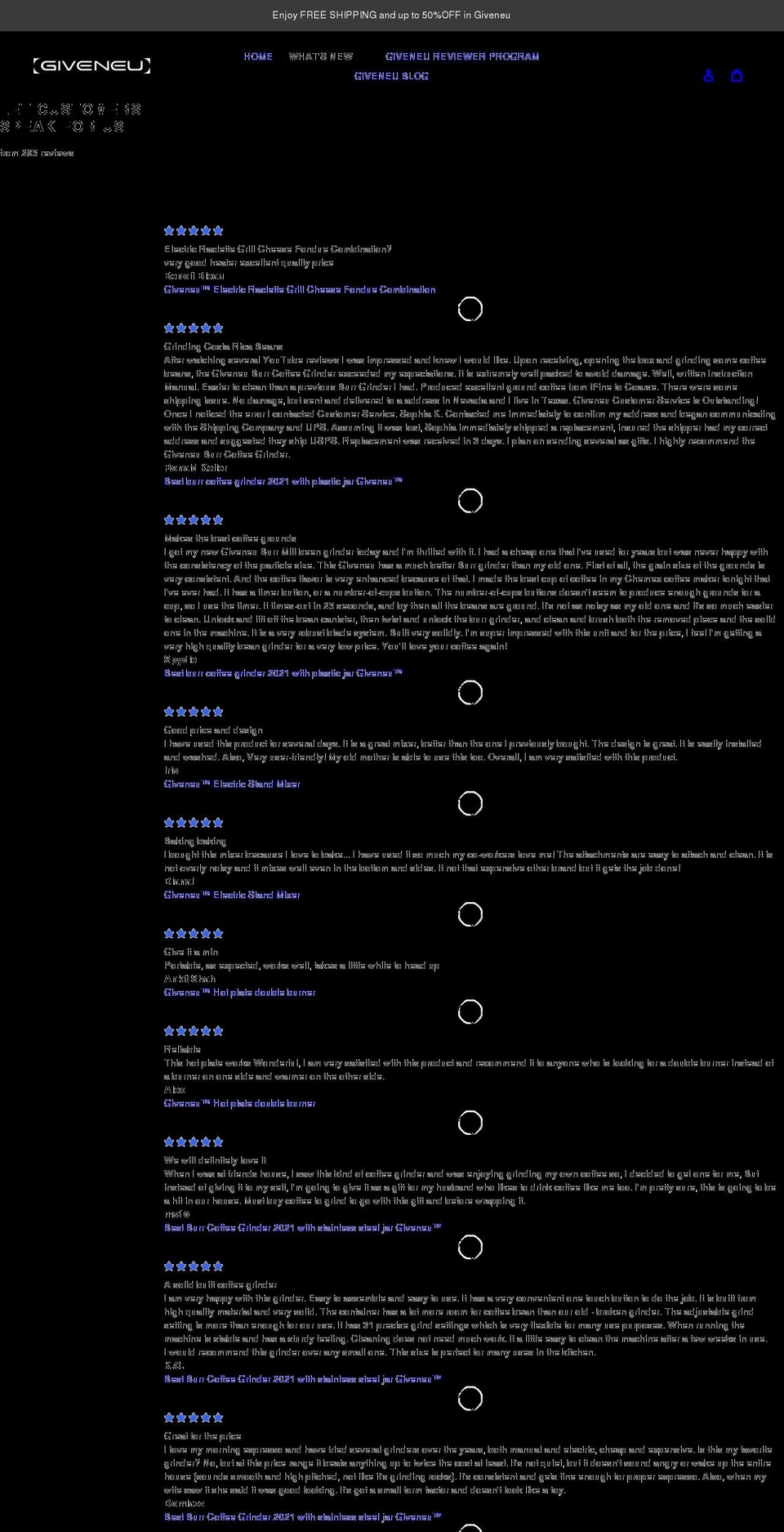 giveneuhq.com shopify website screenshot