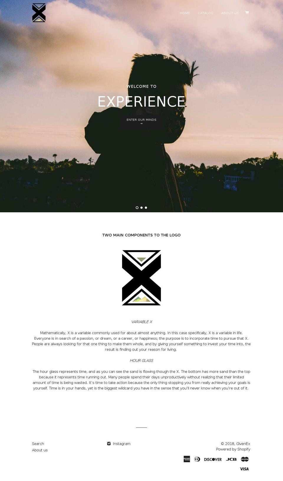 givenex.com — Shopify storefront screenshot