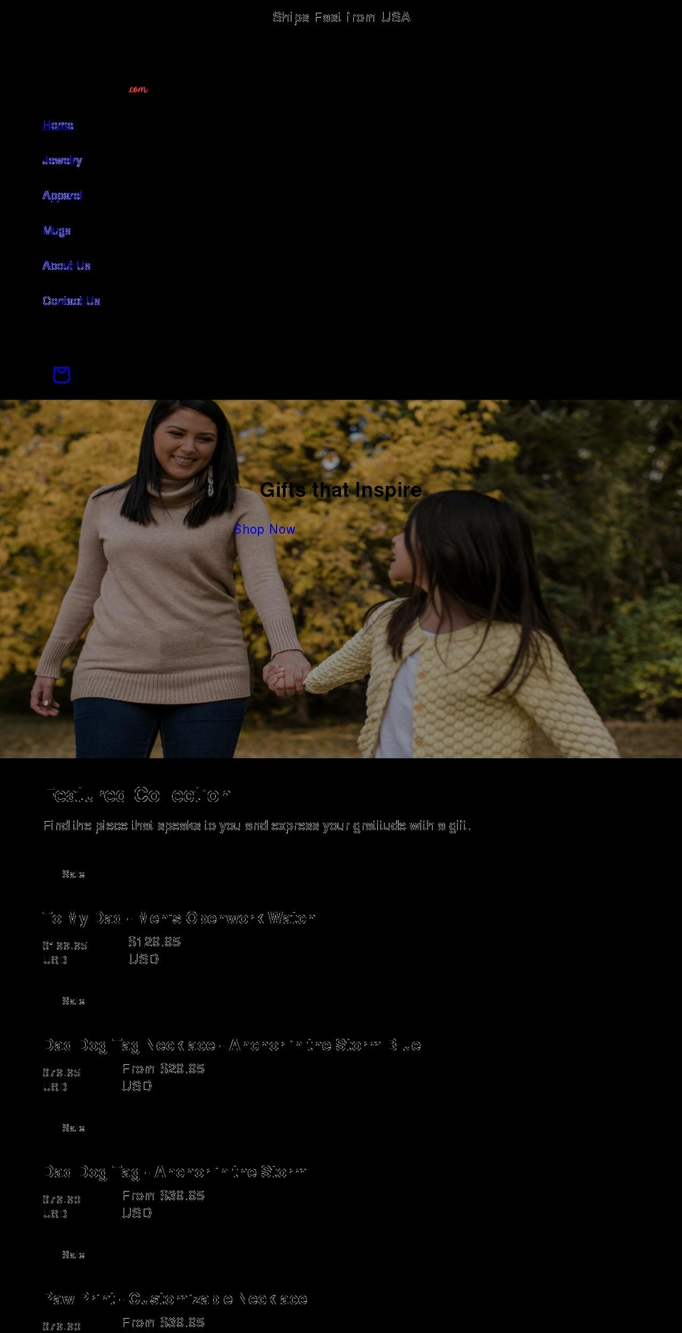 givesomethingspecial.com shopify website screenshot