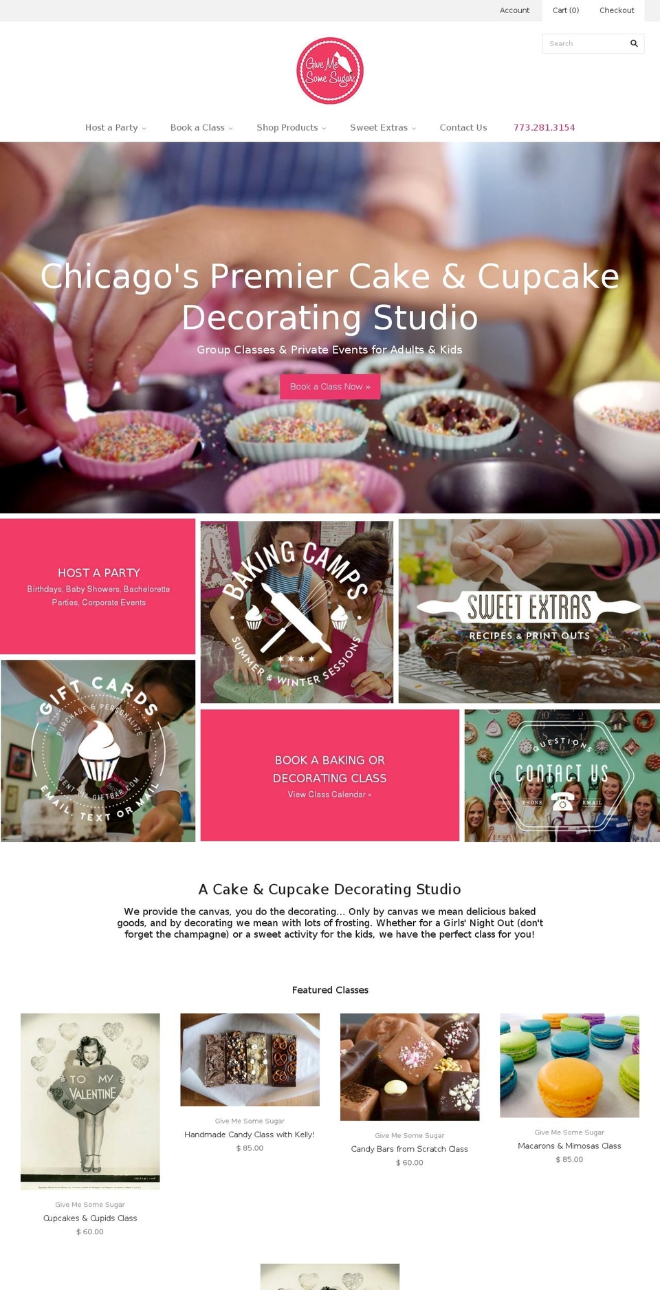 givesugar.com shopify website screenshot