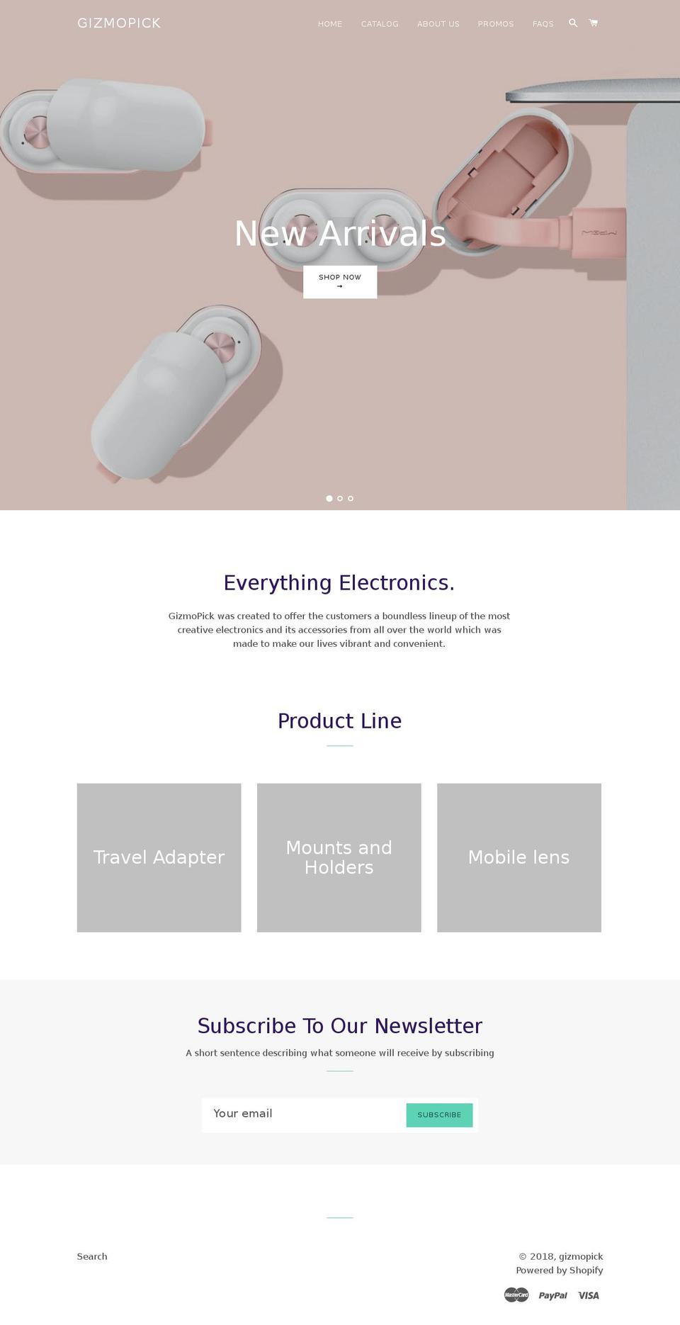 gizmopick.com — Shopify storefront screenshot